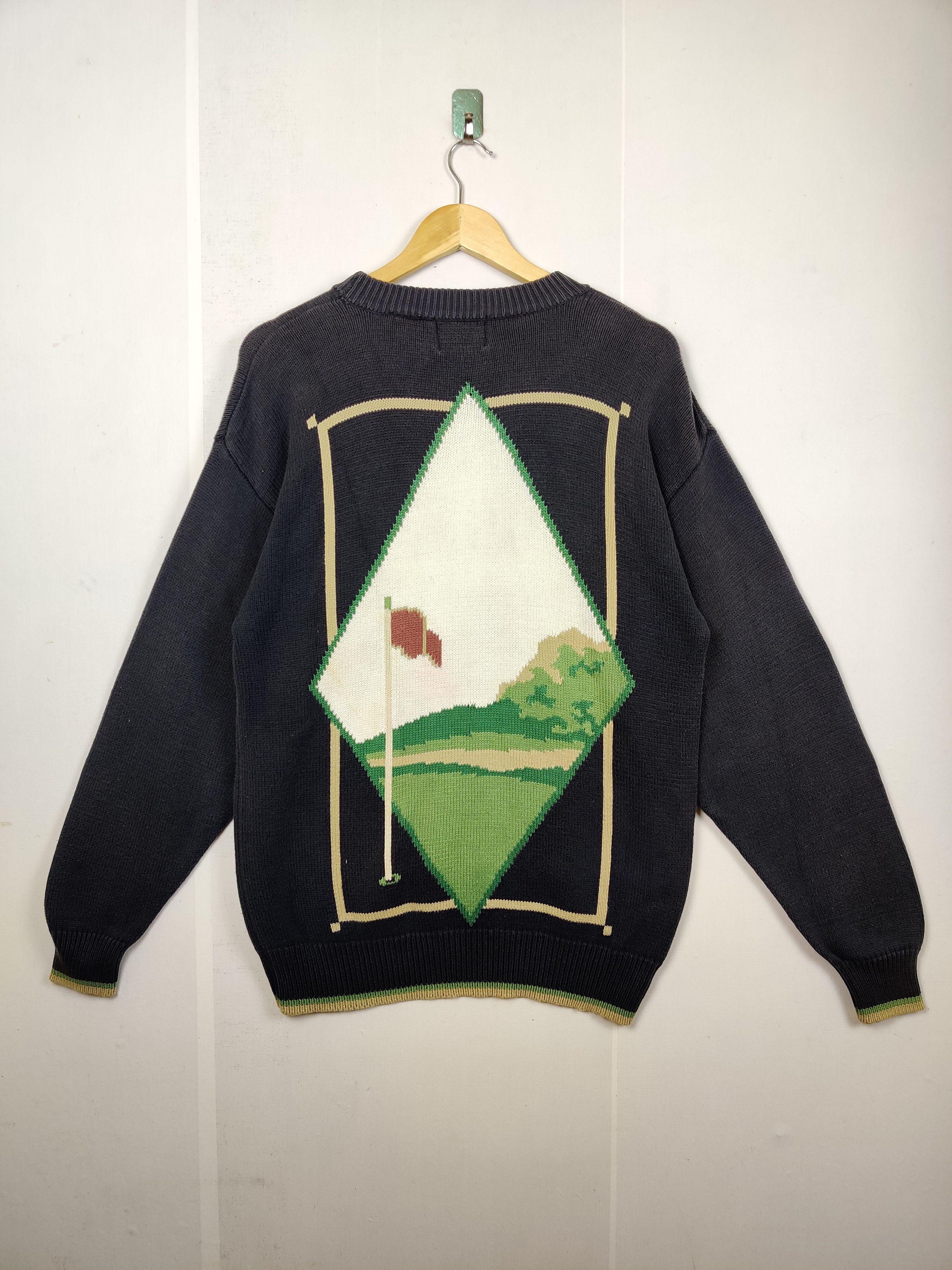 Vintage Vintage Golf Classics Knit Sweater Nice Design Size US M / EU 48-50 / 2 - 7 Thumbnail