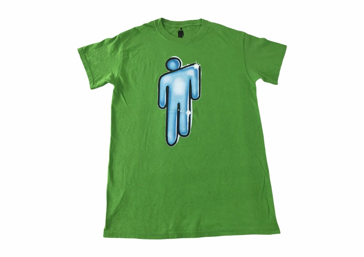 Billie Eilish × Famous Stars And Straps Billie Eilish Blohsh Skewed Human Big Logo Tee Size US S / EU 44-46 / 1 - 1 Thumbnail