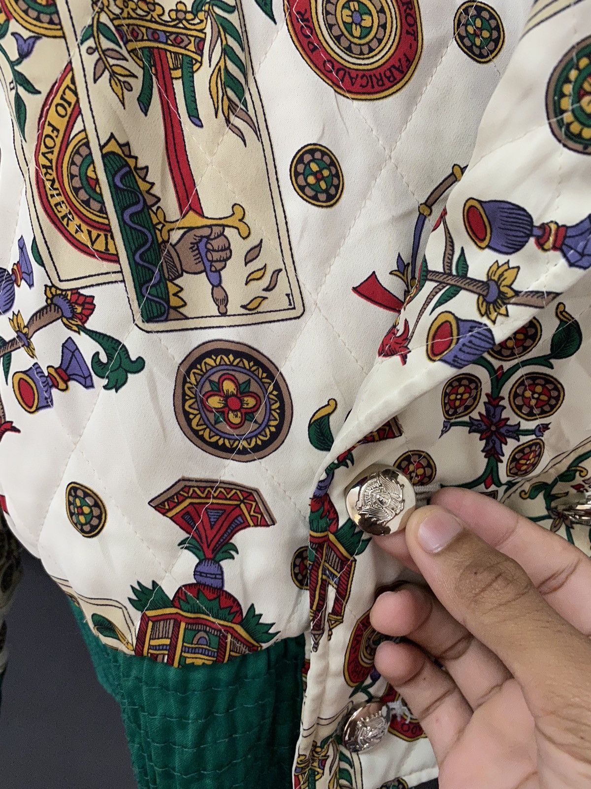 Vintage Vintage Cardigan Inspired Hermes Gucci Dior Chanel Jacket Size US M / EU 48-50 / 2 - 7 Thumbnail
