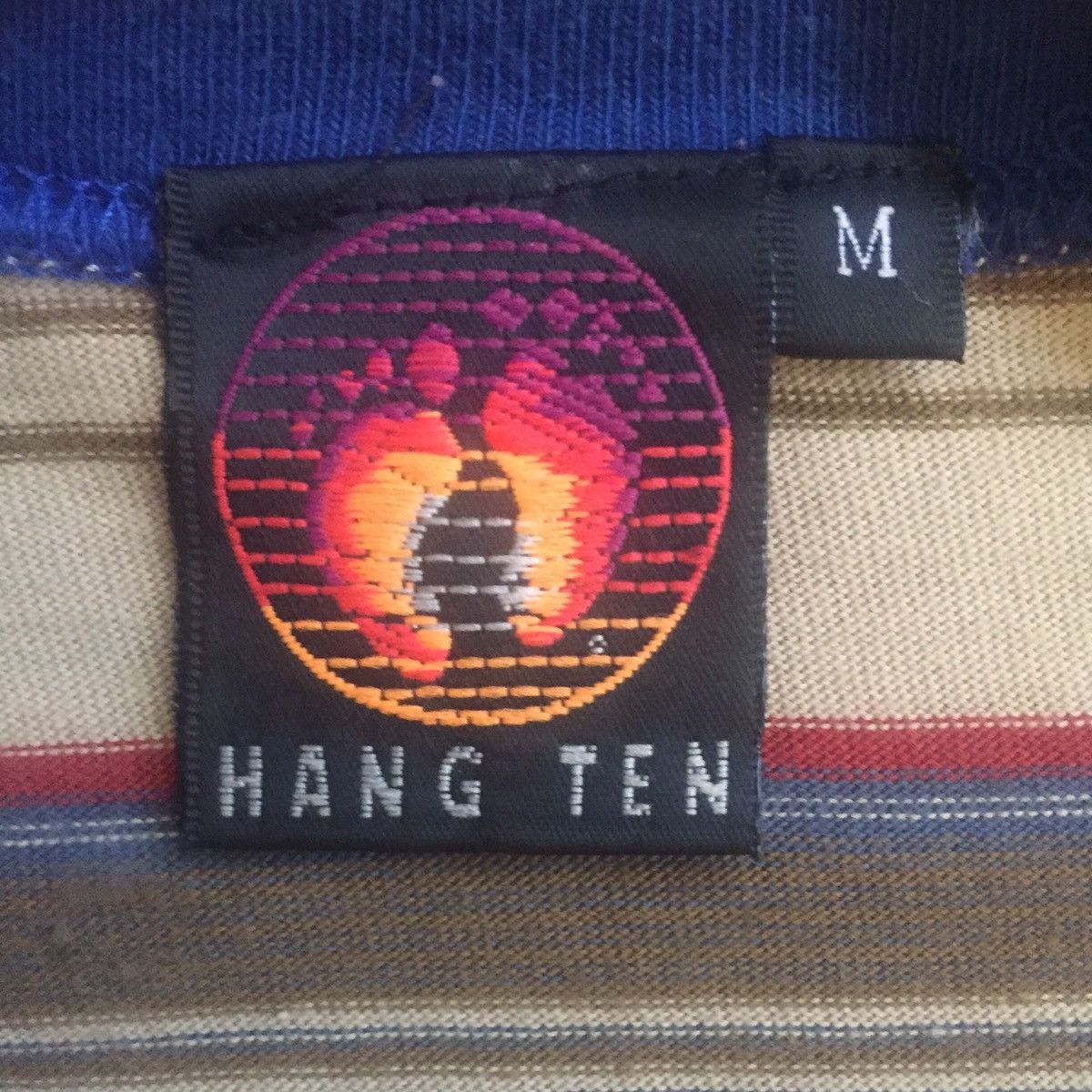 Hang Ten Hang Ten Stripe Single Pocket Tee Tshirt Size US M / EU 48-50 / 2 - 3 Thumbnail