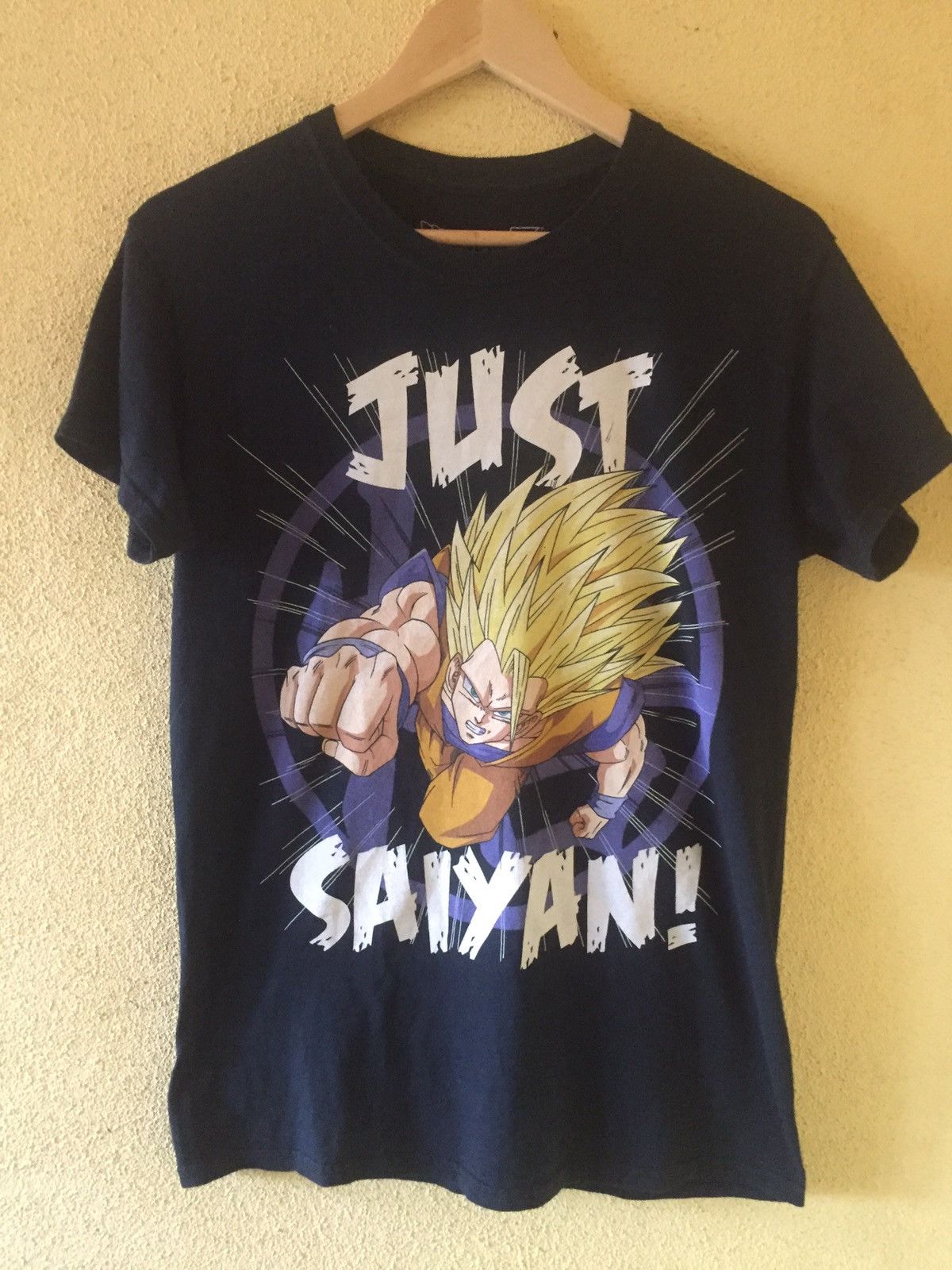 Cartoon Network Vintage Dragon Ball Z Goku Just Saiyan Tee Tshirt Size US S / EU 44-46 / 1 - 1 Thumbnail