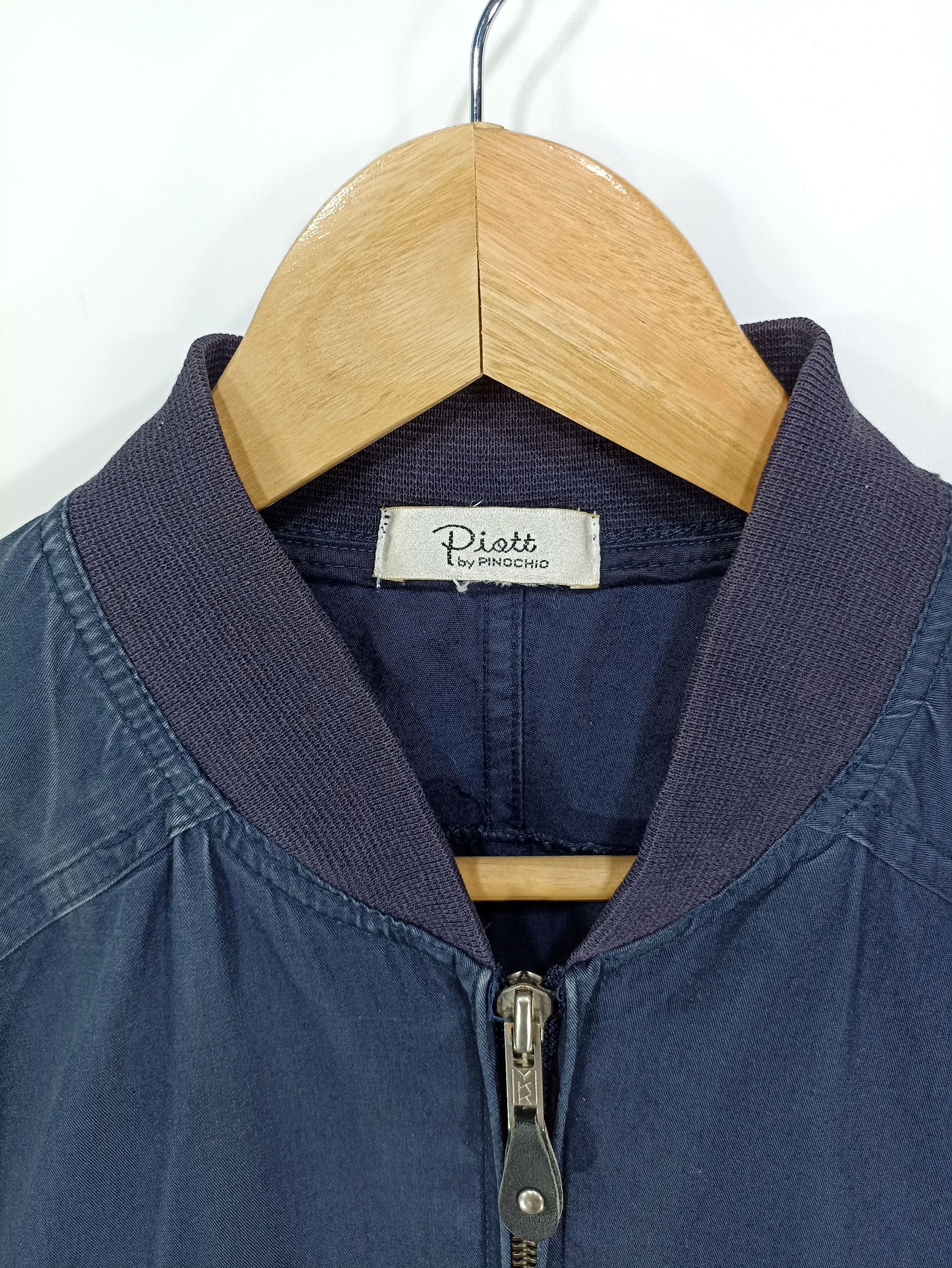 Japanese Brand × Vintage Vintage Piott Club Embroidered Bomber Jacket Size US L / EU 52-54 / 3 - 6 Thumbnail