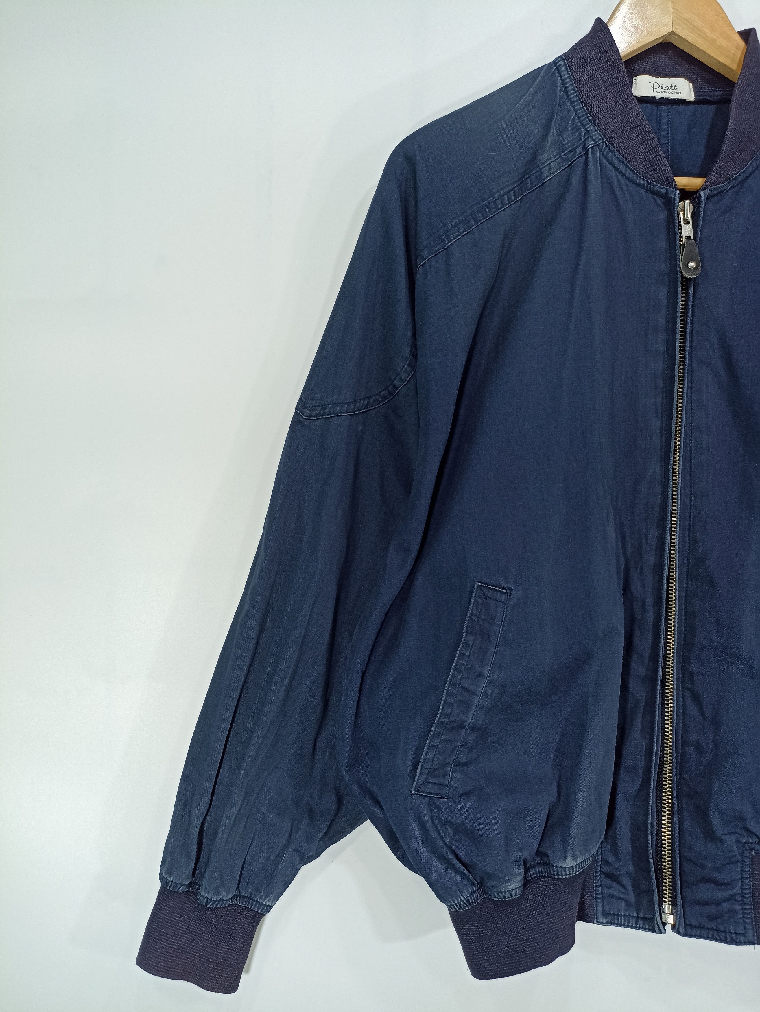 Japanese Brand × Vintage Vintage Piott Club Embroidered Bomber Jacket Size US L / EU 52-54 / 3 - 2 Thumbnail