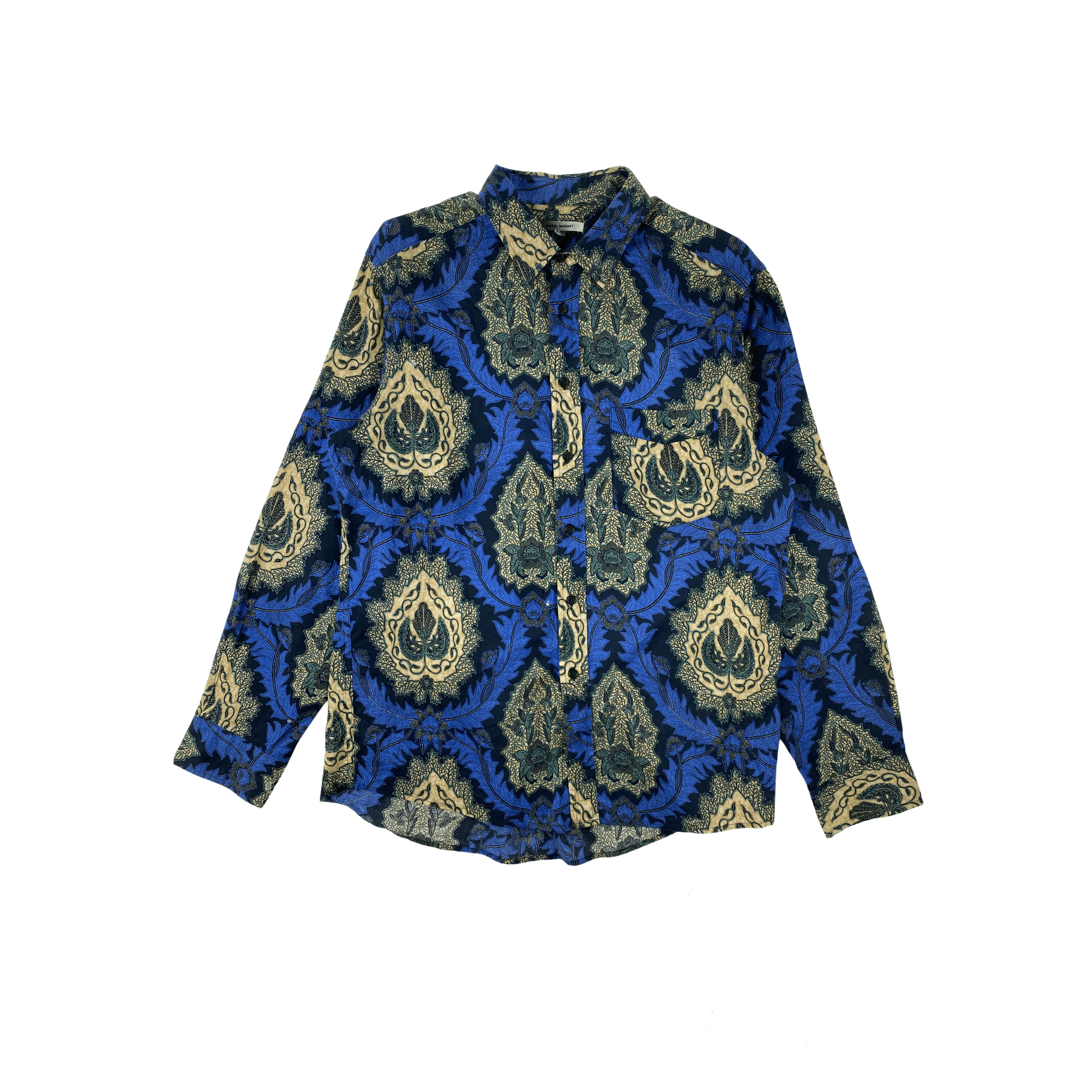 Isabel Marant Isabel Marant Floral Pattern Shirt Size US XL / EU 56 / 4 - 2 Thumbnail