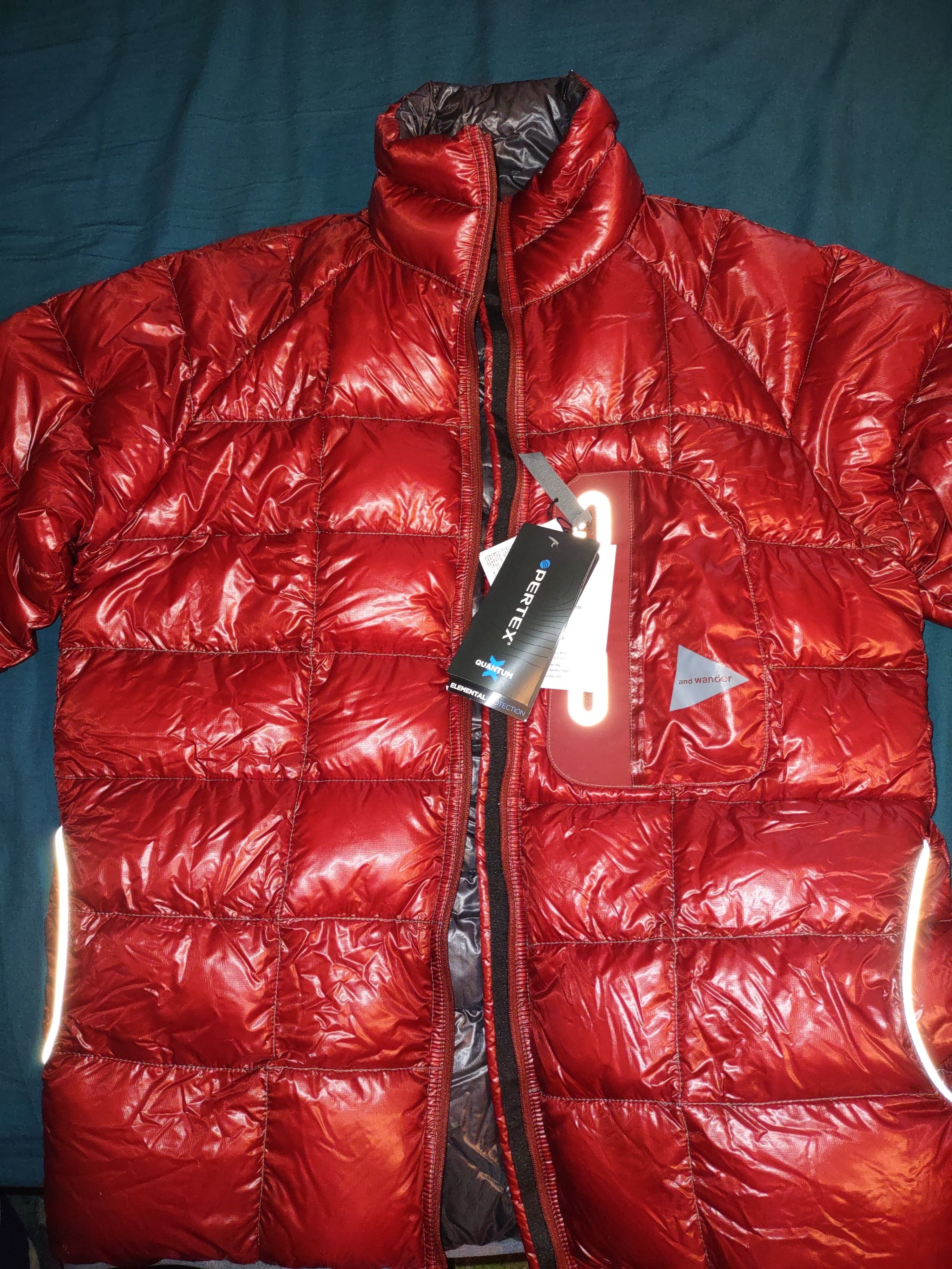 And Wander Pertex® Quantum Water Repellent Down Jacket Size US XL / EU 56 / 4 - 3 Thumbnail