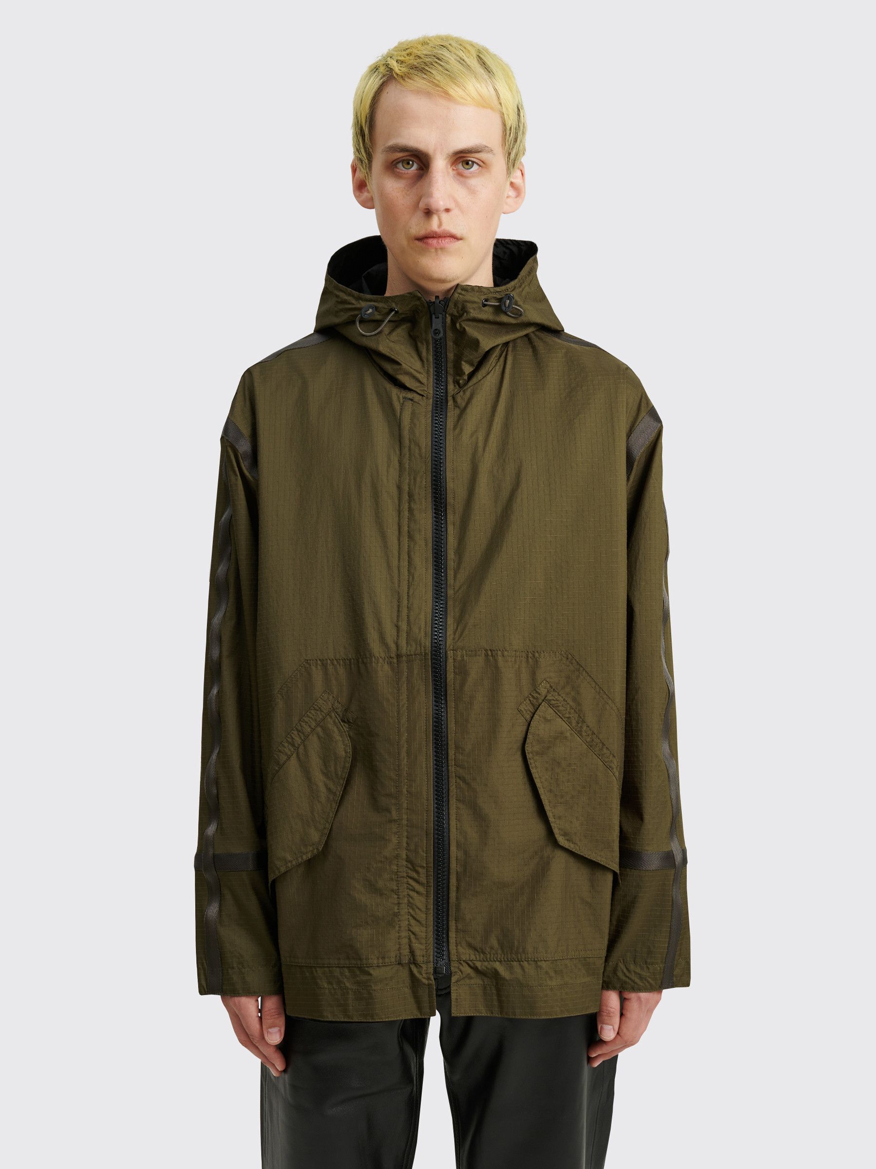 image of Our Legacy Introspec Jacket Tech Ripstop in Army Green, Men's (Size Large)
