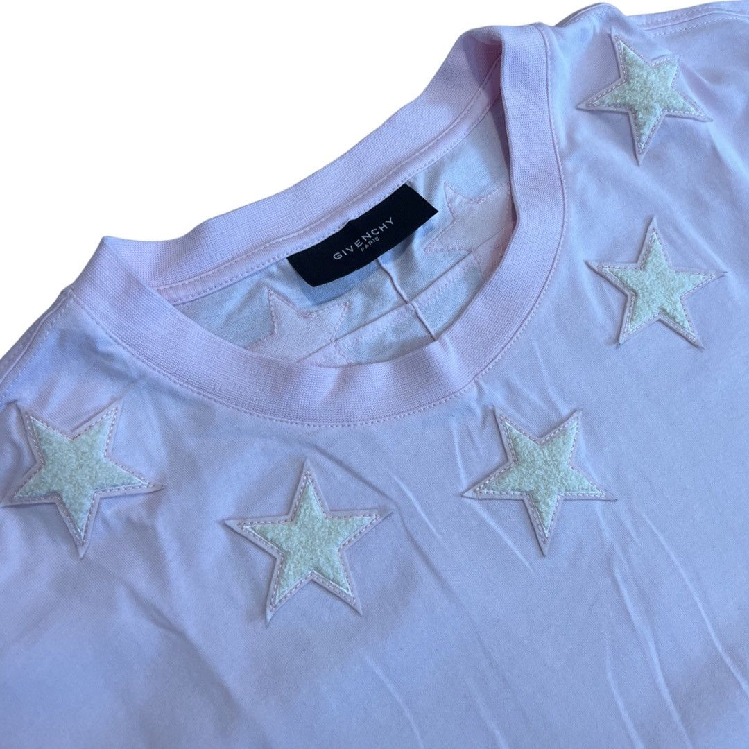 Givenchy GIVENCHY PINK STARS TEE SHIRT Size US XXL / EU 58 / 5 - 6 Thumbnail