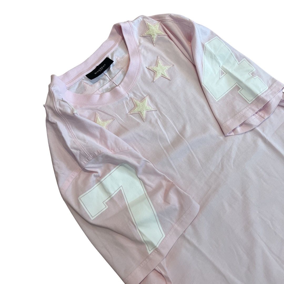 Givenchy GIVENCHY PINK STARS TEE SHIRT Size US XXL / EU 58 / 5 - 4 Thumbnail