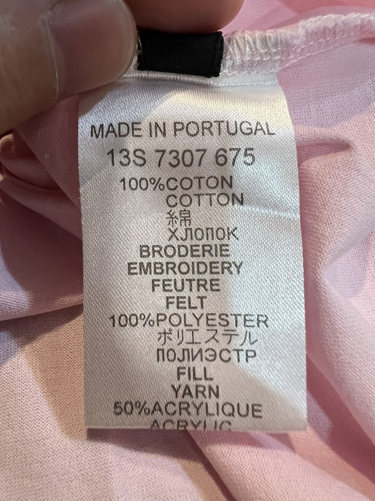 Givenchy GIVENCHY PINK STARS TEE SHIRT Size US XXL / EU 58 / 5 - 15 Thumbnail