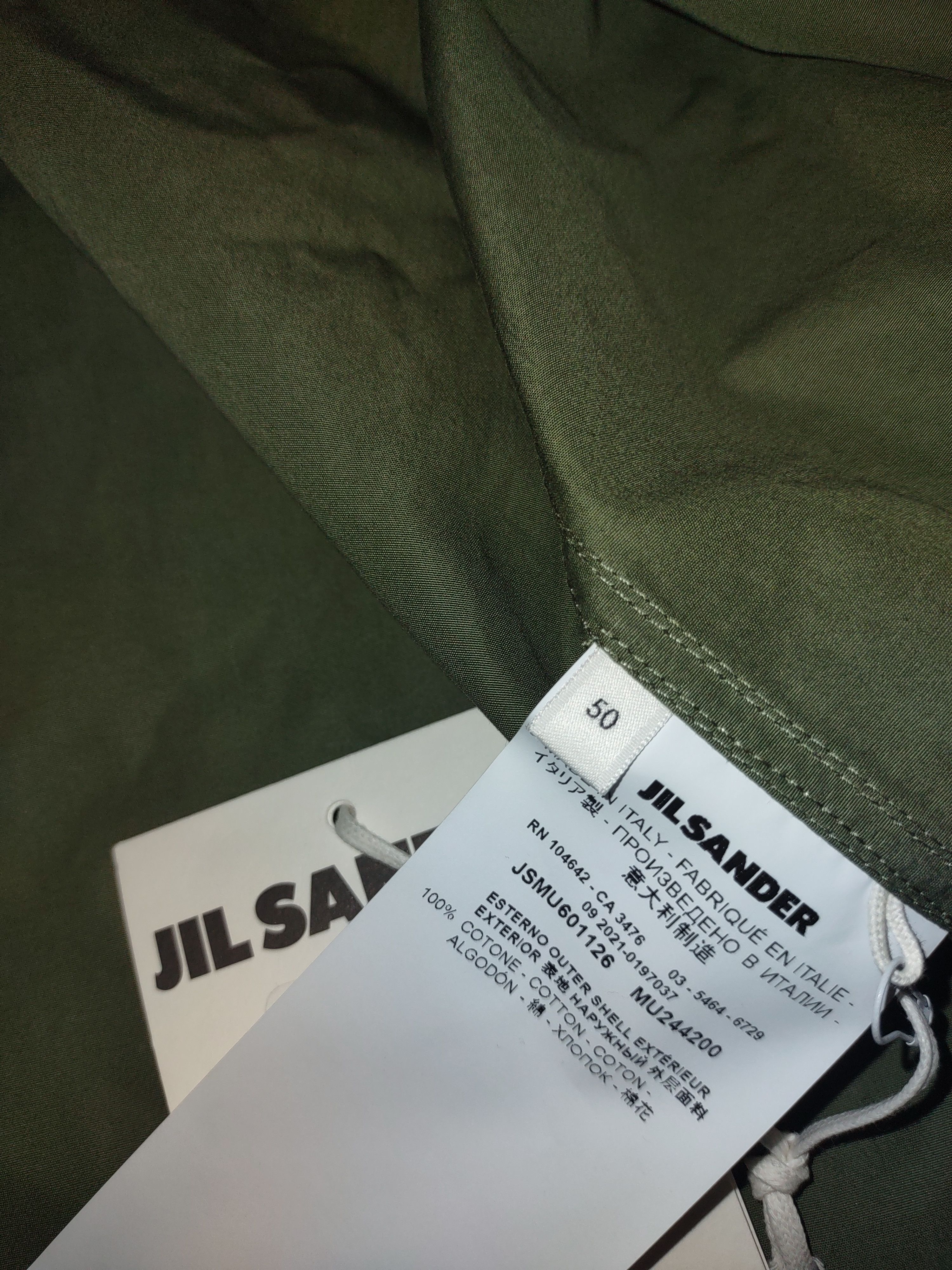 Jil Sander Jill Sanders Short Sleeve Zip Overshirt Size US L / EU 52-54 / 3 - 4 Thumbnail