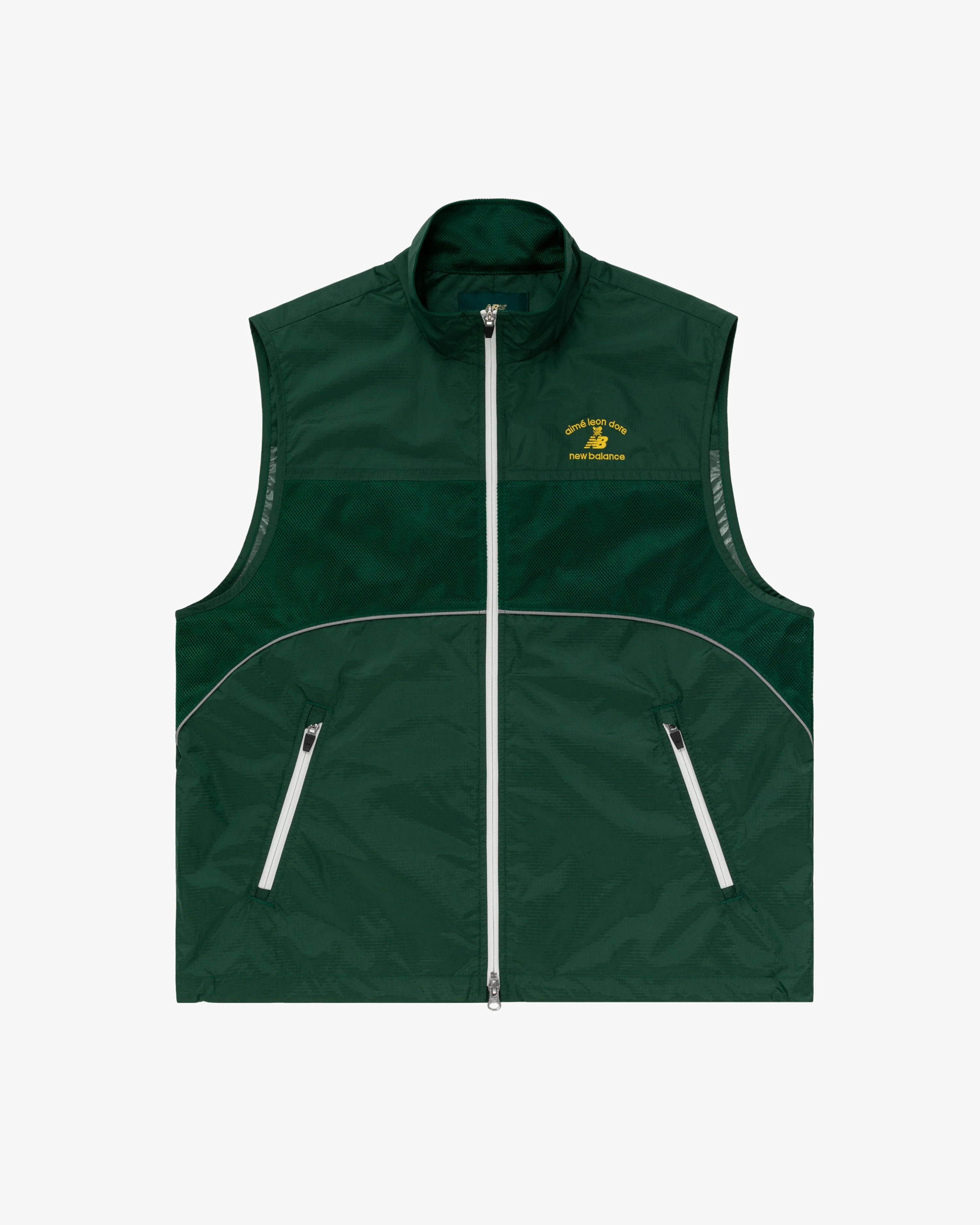 Aime Leon Dore Aime Leon Dore Gore Tex Down Filled Vest Red