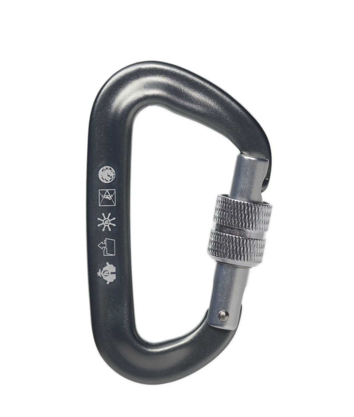 Pre-owned Hidden Ny Carabiner In Gunmetal