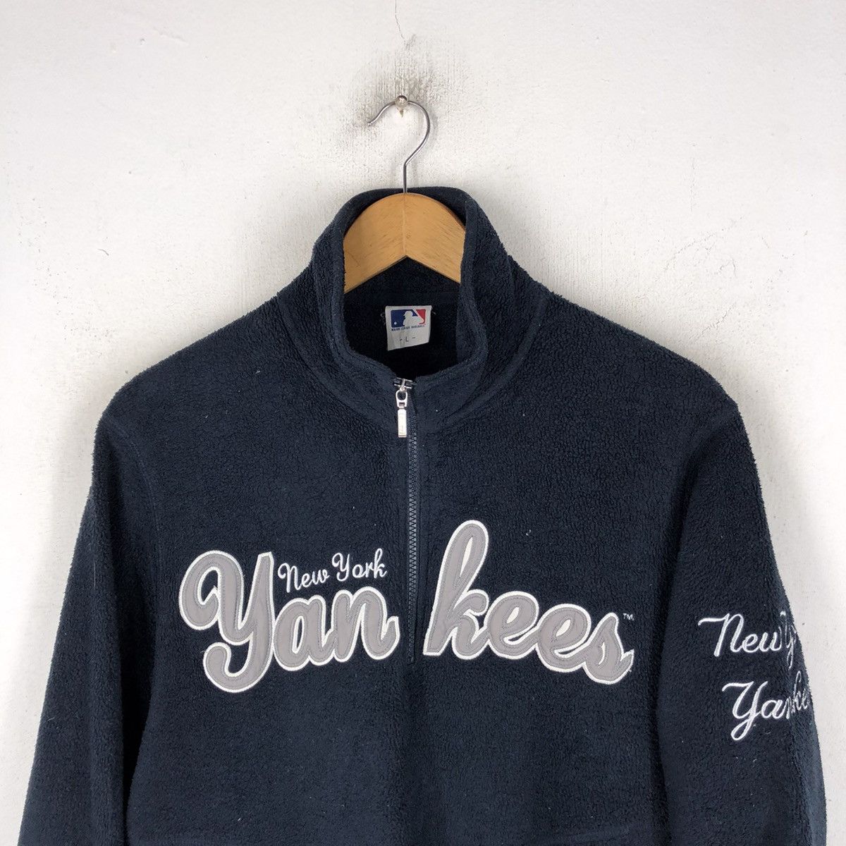 MLB MLB NEW YORK YANKEES FLEECE ANORAK Size US L / EU 52-54 / 3 - 2 Thumbnail