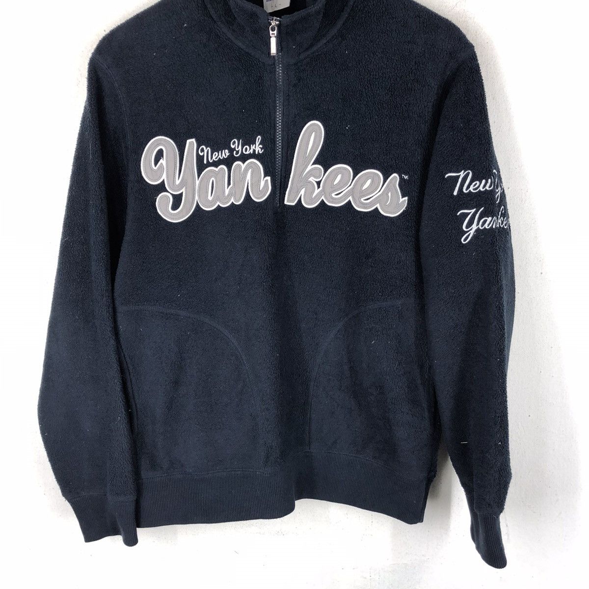 MLB MLB NEW YORK YANKEES FLEECE ANORAK Size US L / EU 52-54 / 3 - 3 Thumbnail