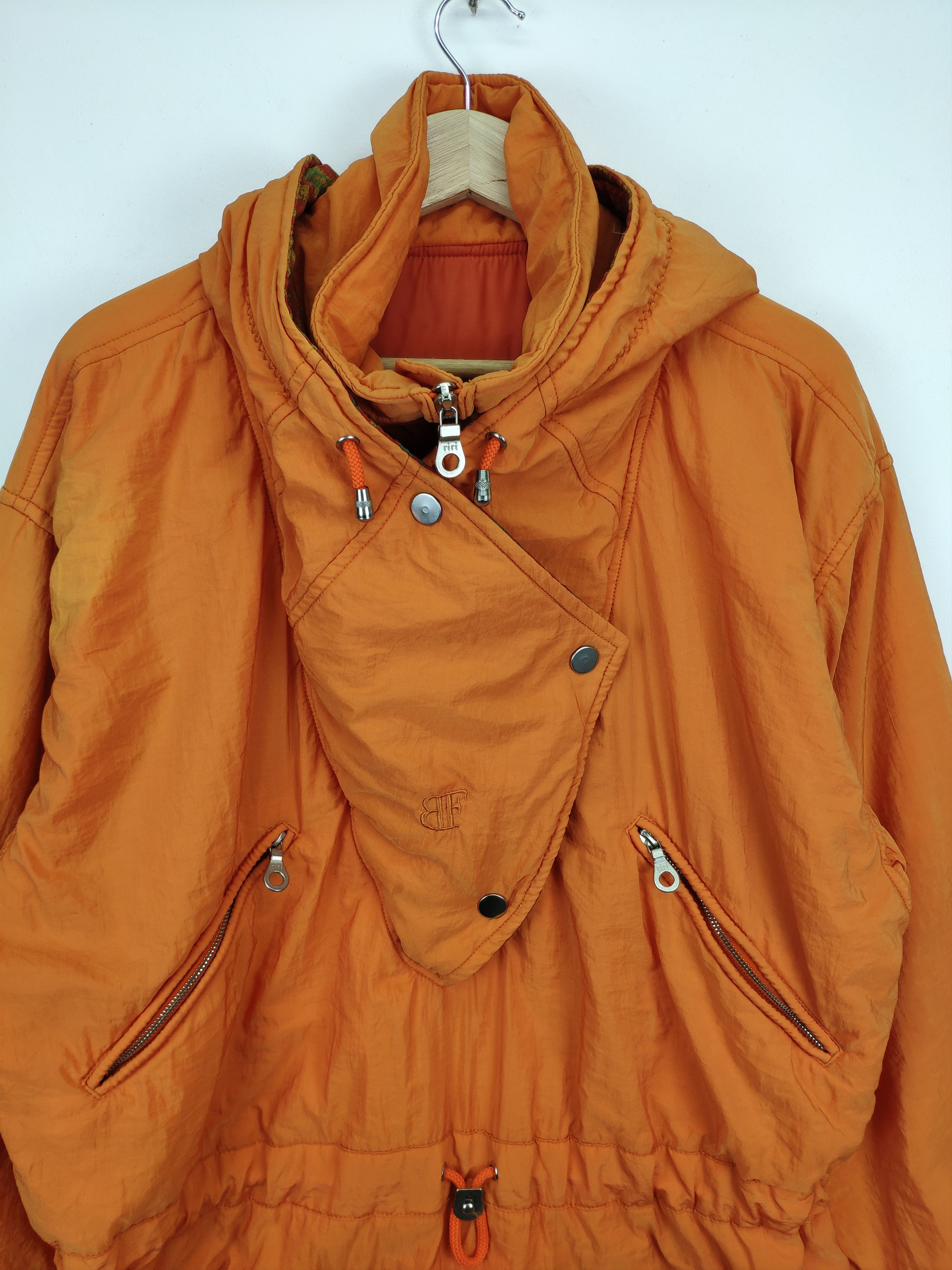 Japanese Brand × Vintage Vintage Ski Jacket Hoodie by Belfe Size M / US 6-8 / IT 42-44 - 13 Thumbnail