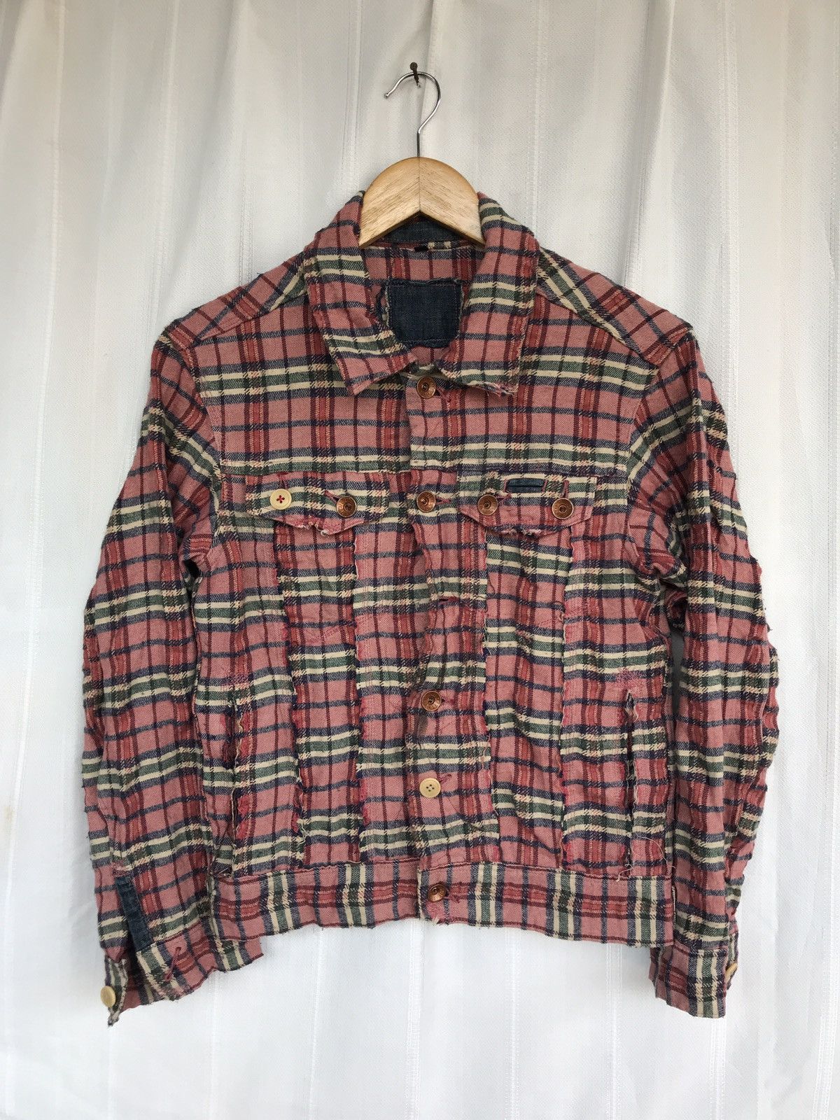 Paul Smith Red Ear RED EAR BY PAUL SMITH PATCHWORK JACKET MADE IN JAPAN Size US S / EU 44-46 / 1 - 1 Thumbnail