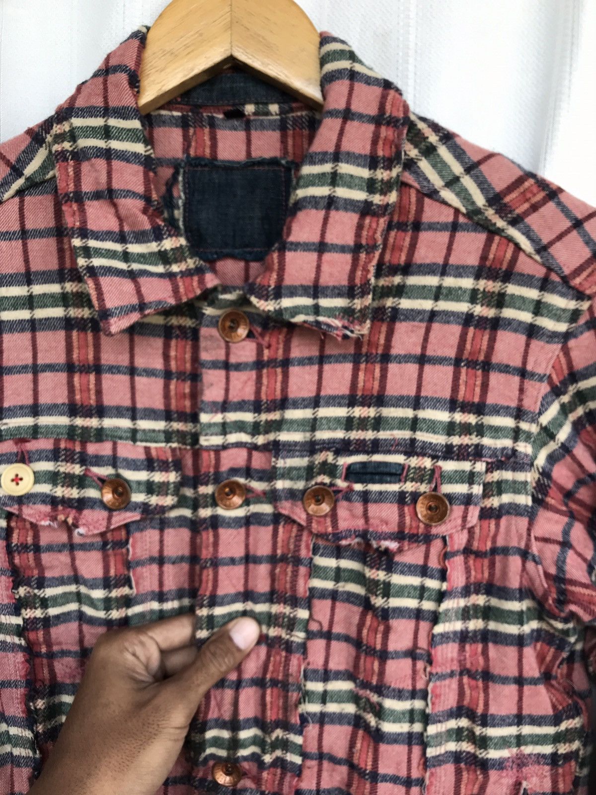 Paul Smith Red Ear RED EAR BY PAUL SMITH PATCHWORK JACKET MADE IN JAPAN Size US S / EU 44-46 / 1 - 7 Thumbnail