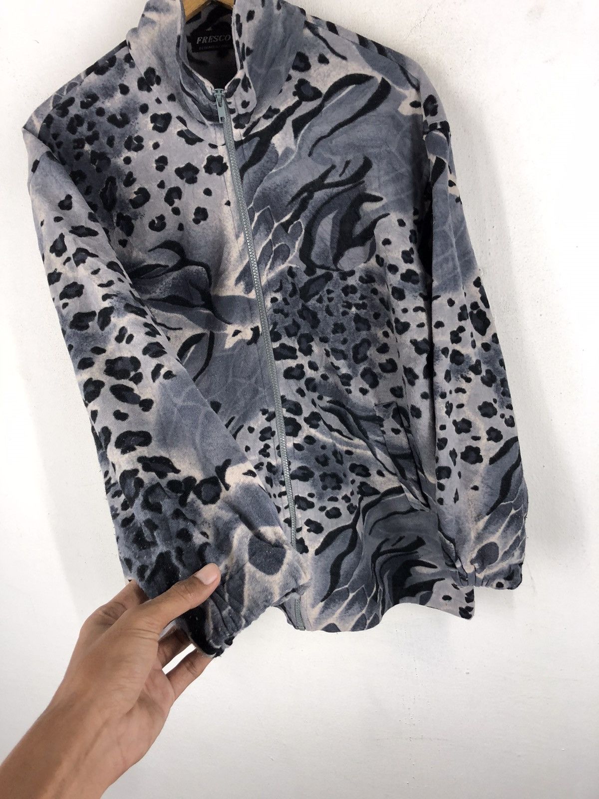 Designer × Japanese Brand Fresco fleece rare nice design Size US L / EU 52-54 / 3 - 6 Thumbnail