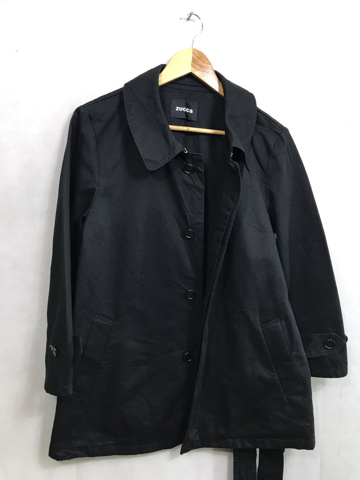 CABANE de ZUCCa ZUCCA BELTED BUTTON CHORE JACKET MADE IN JAPAN Size US M / EU 48-50 / 2 - 13 Thumbnail