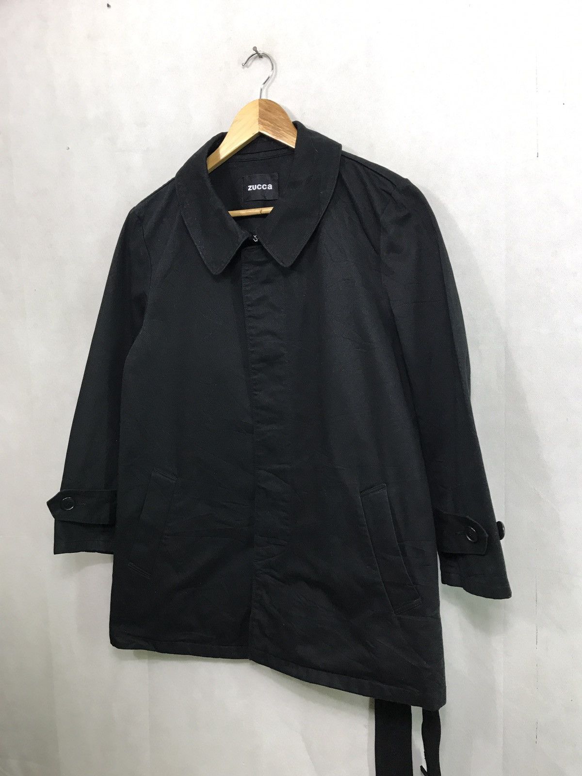 CABANE de ZUCCa ZUCCA BELTED BUTTON CHORE JACKET MADE IN JAPAN Size US M / EU 48-50 / 2 - 10 Thumbnail