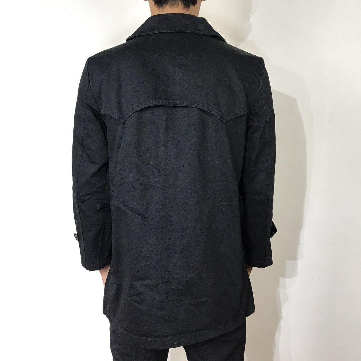 CABANE de ZUCCa ZUCCA BELTED BUTTON CHORE JACKET MADE IN JAPAN Size US M / EU 48-50 / 2 - 6 Thumbnail