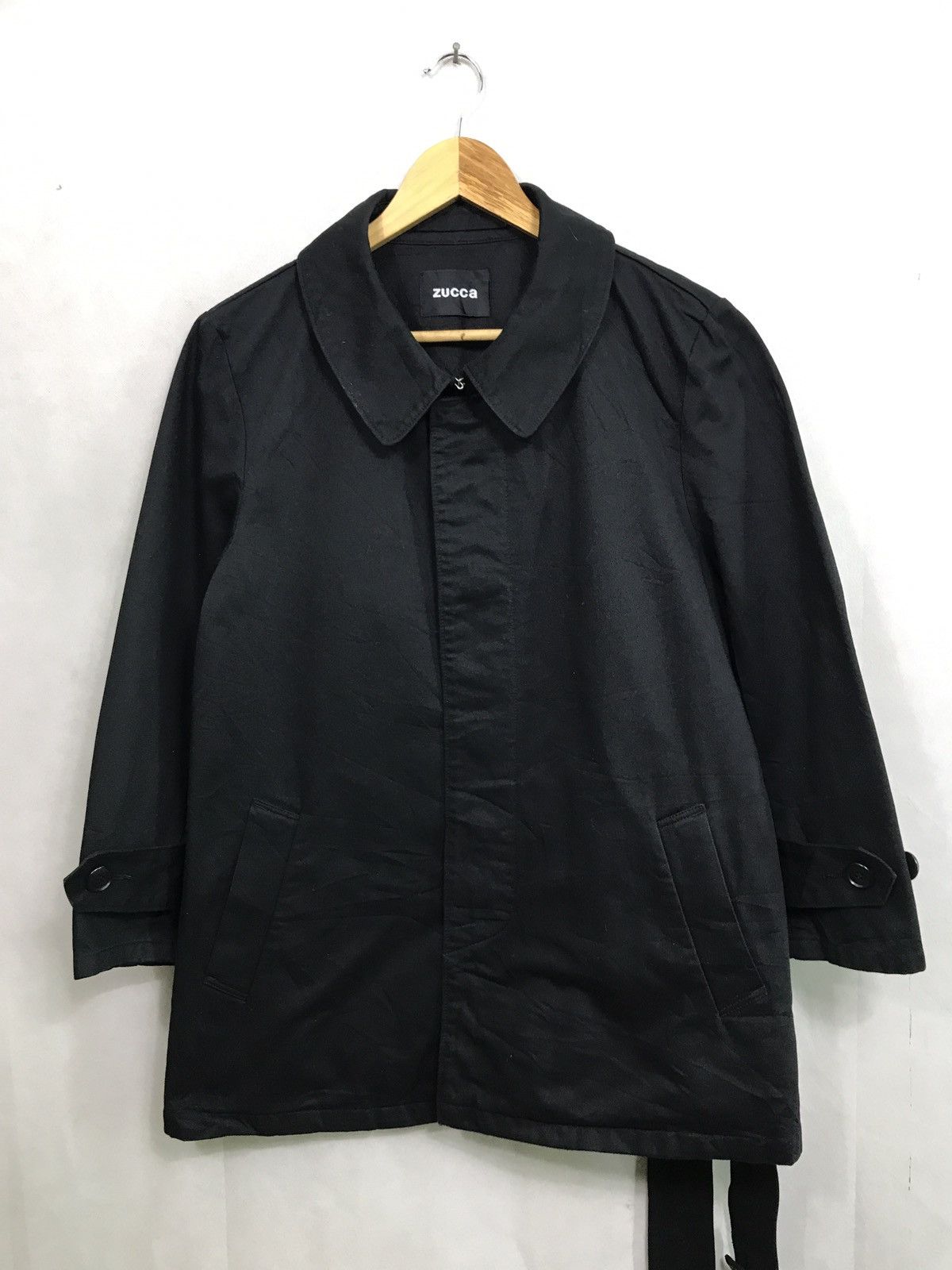 CABANE de ZUCCa ZUCCA BELTED BUTTON CHORE JACKET MADE IN JAPAN Size US M / EU 48-50 / 2 - 8 Thumbnail