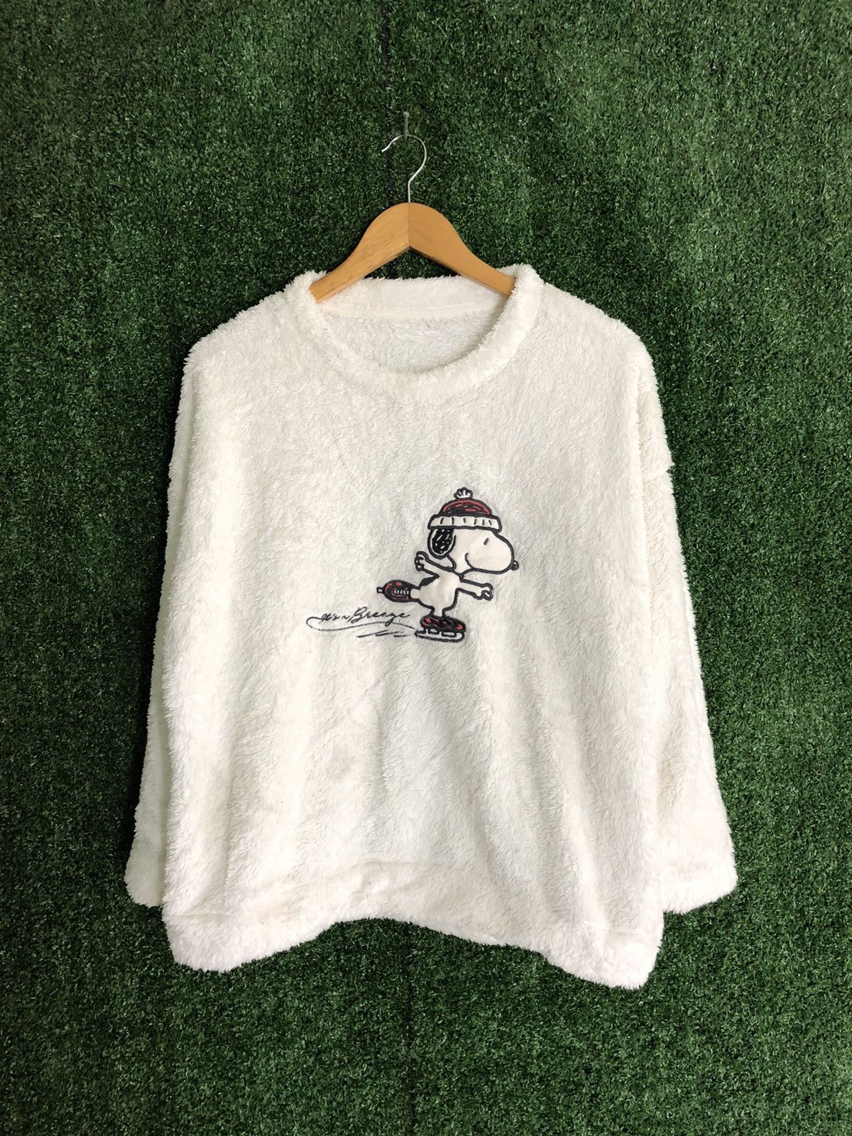 Japanese Brand 🔥peanuts x gu fur fleece Size US M / EU 48-50 / 2 - 1 Thumbnail