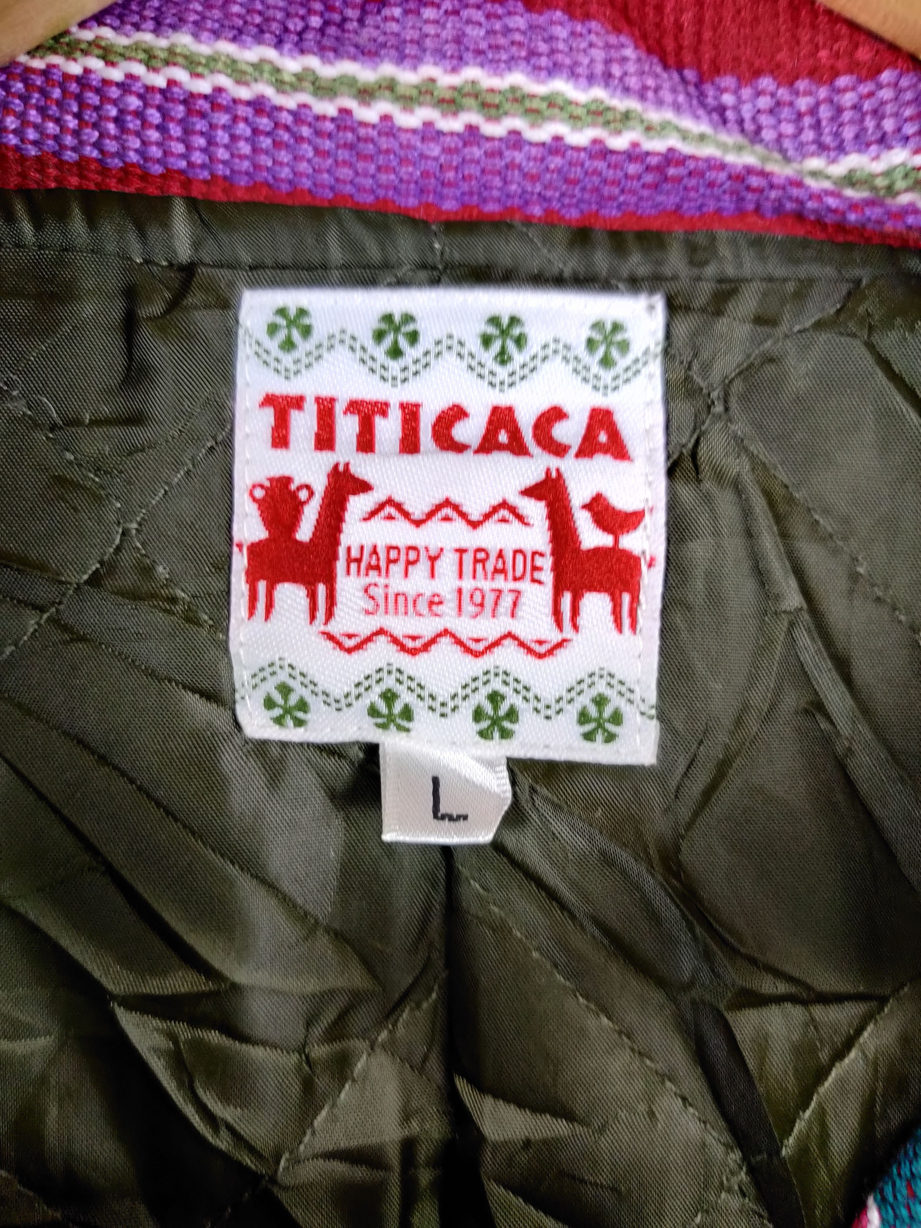 Japanese Brand Vintage 90's Titicaca Parkas Hoodie Jacket Size US L / EU 52-54 / 3 - 9 Thumbnail