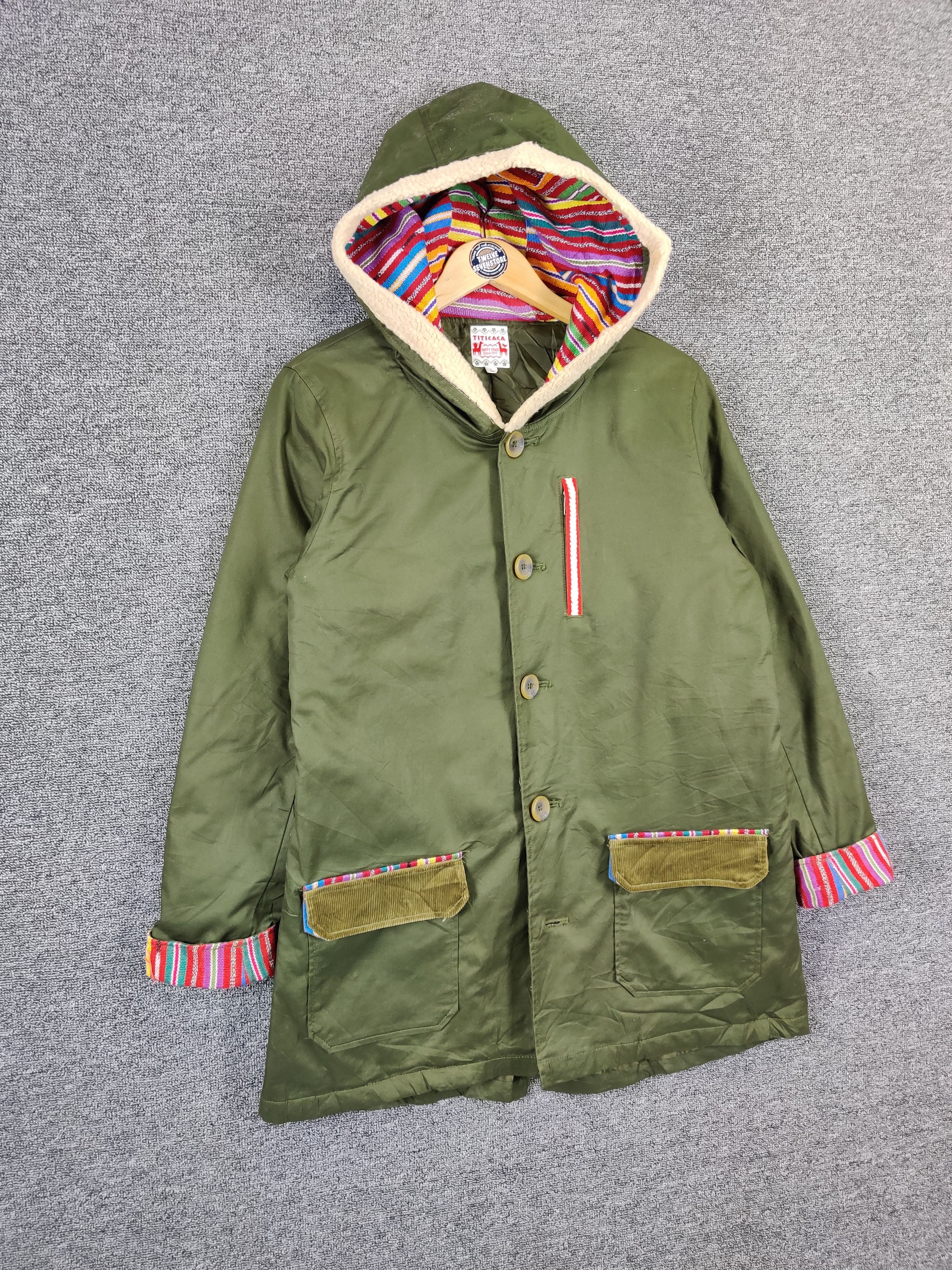 Japanese Brand Vintage 90's Titicaca Parkas Hoodie Jacket Size US L / EU 52-54 / 3 - 6 Thumbnail