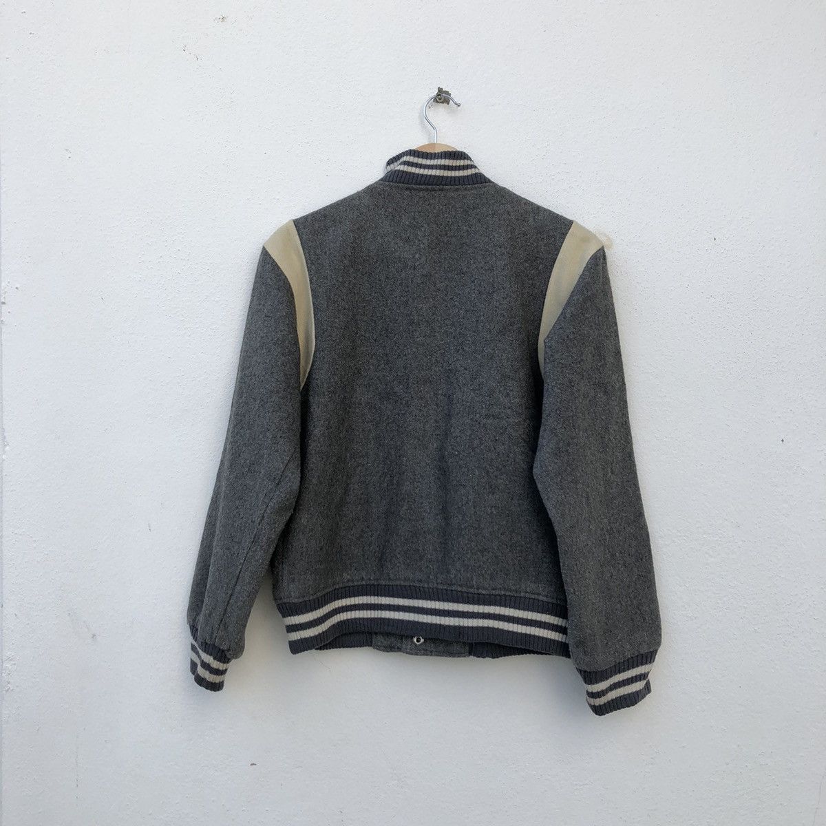 Japanese Brand MILITARY COLLECTIONS VINTAGE VARSITY JACKET TASS-FINDER Size US S / EU 44-46 / 1 - 5 Thumbnail