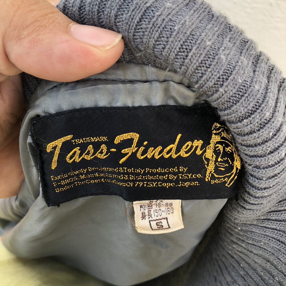 Japanese Brand MILITARY COLLECTIONS VINTAGE VARSITY JACKET TASS-FINDER Size US S / EU 44-46 / 1 - 7 Thumbnail
