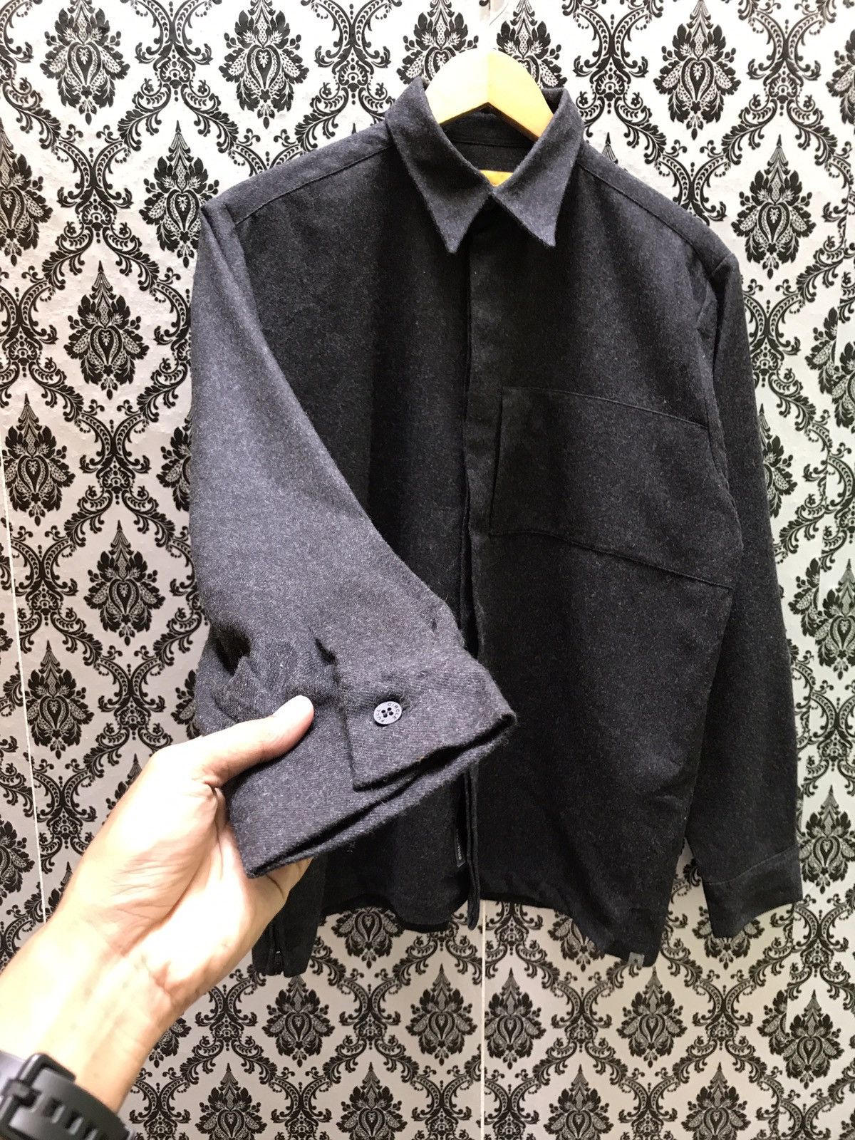 Full Circle FULLCIRCLE WOOL POLY SHIRT JACKET MADE IN PORTUGAL Size US M / EU 48-50 / 2 - 3 Thumbnail