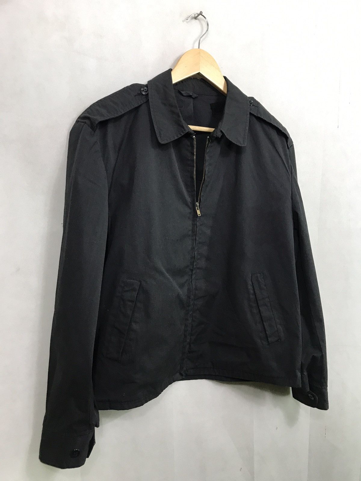 Vintage Vintage usn man's navy windbreaker hopper made in usa Size US M / EU 48-50 / 2 - 2 Thumbnail
