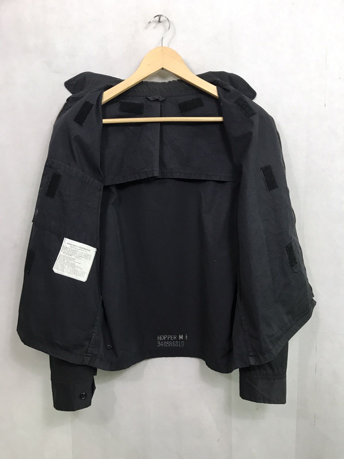 Vintage Vintage usn man's navy windbreaker hopper made in usa Size US M / EU 48-50 / 2 - 7 Thumbnail