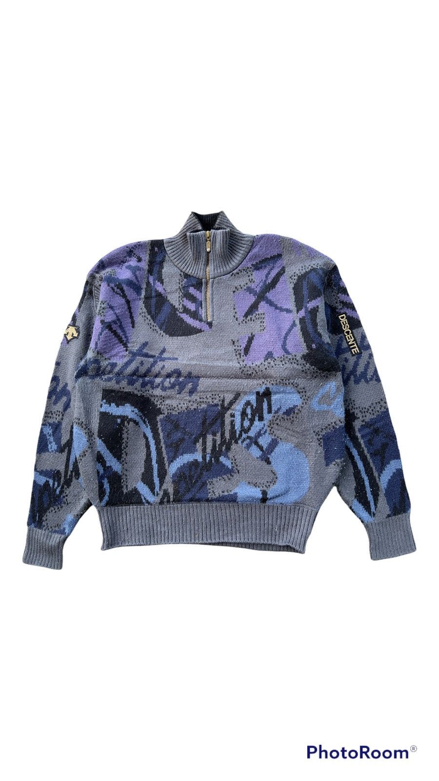 Descente DESCENTE SKI RACING JUMPER RARE DESIGN Size US M / EU 48-50 / 2 - 2 Thumbnail