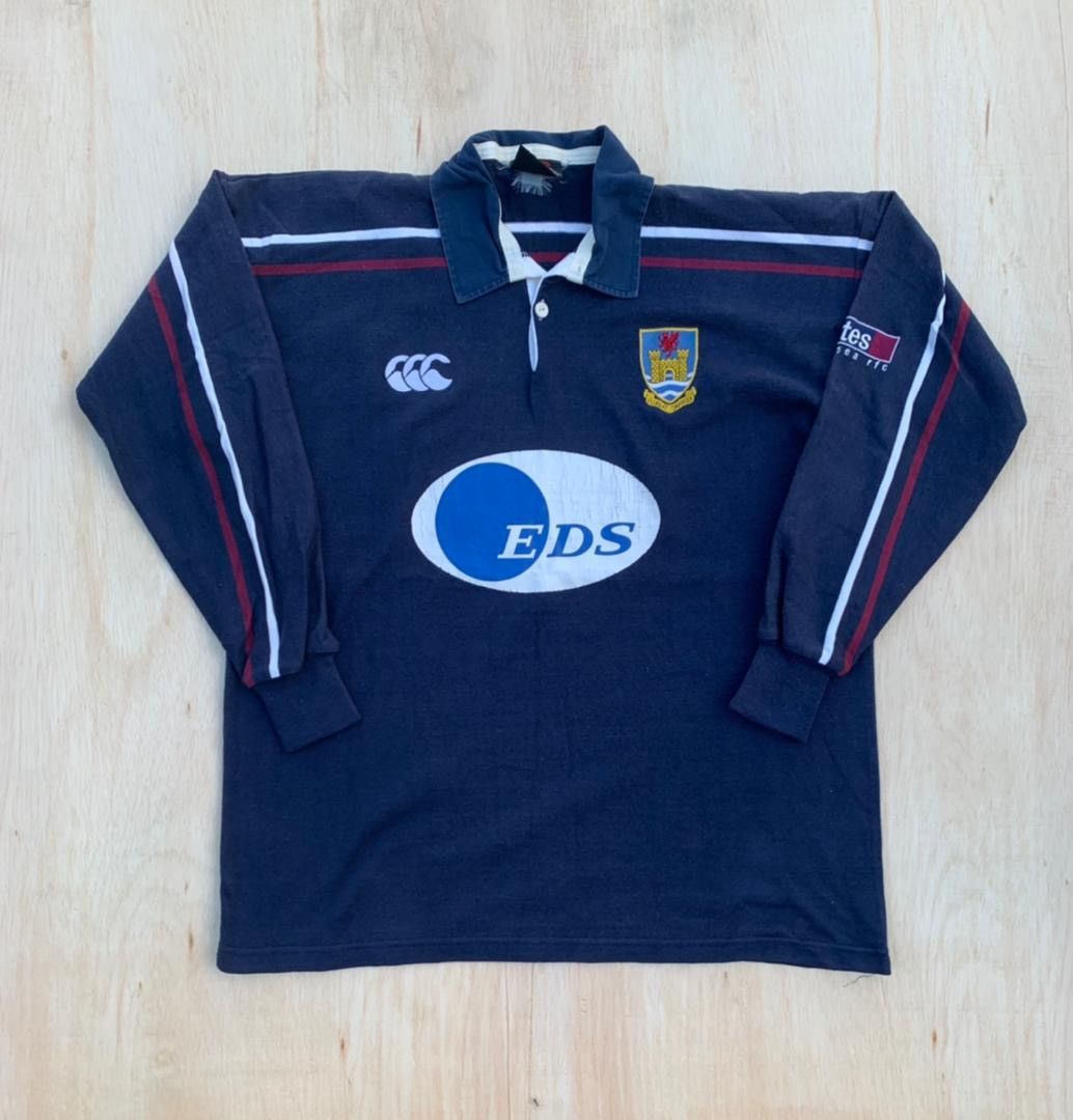 Canterbury of New Zealand × Vintage vintage tee rugby B19 Size US XL / EU 56 / 4 - 1 Thumbnail