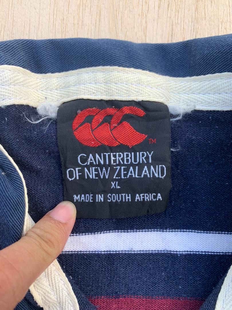 Canterbury of New Zealand × Vintage vintage tee rugby B19 Size US XL / EU 56 / 4 - 4 Thumbnail