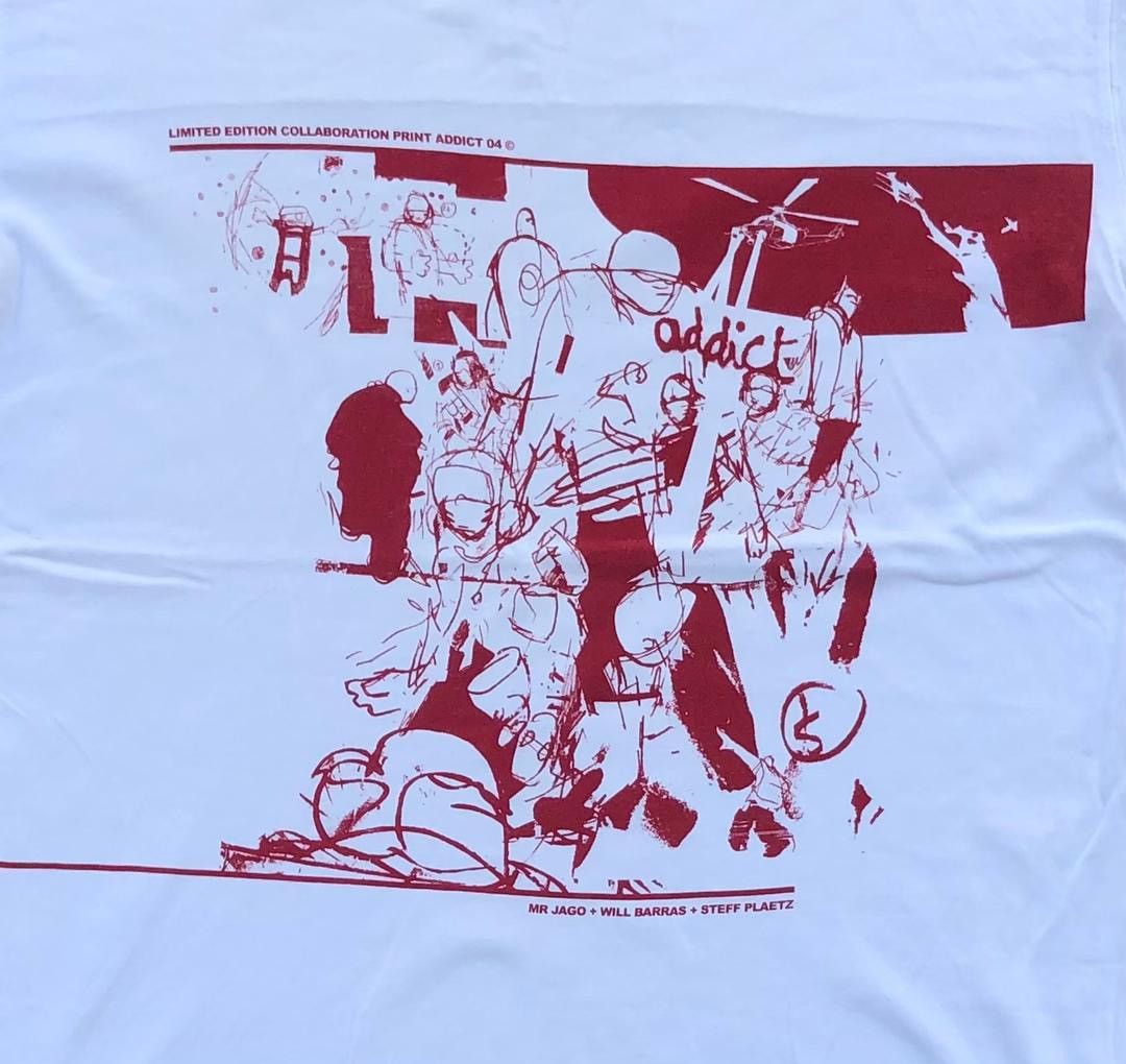Vintage vintage tee Mr Jago Will Barras Steff Plaetz A28 Size US M / EU 48-50 / 2 - 2 Thumbnail
