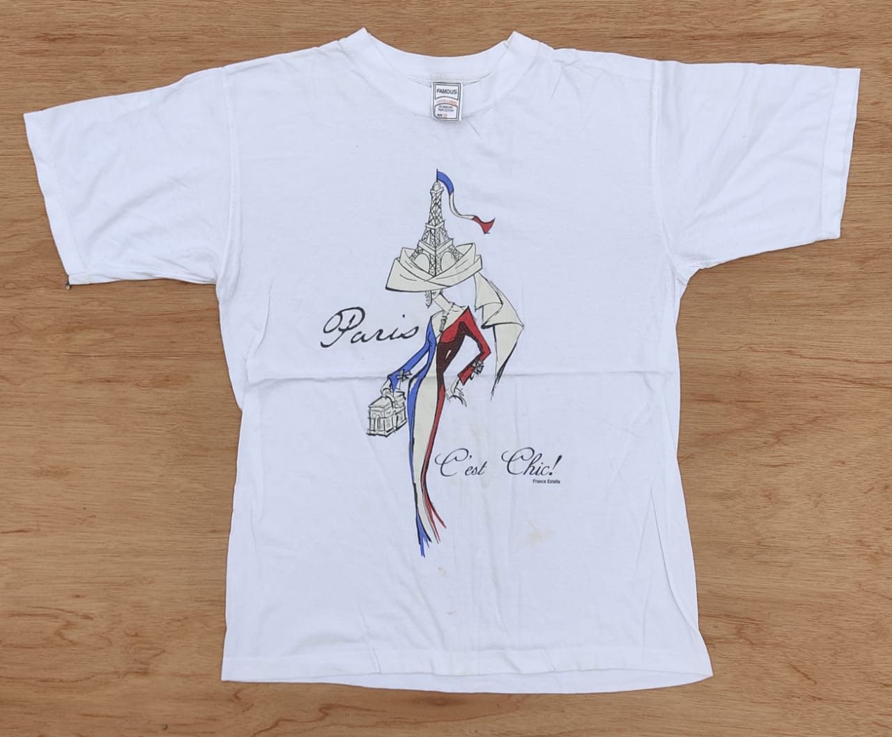 Other × Vintage vintage tee D - 16 paris art Size US M / EU 48-50 / 2 - 1 Thumbnail