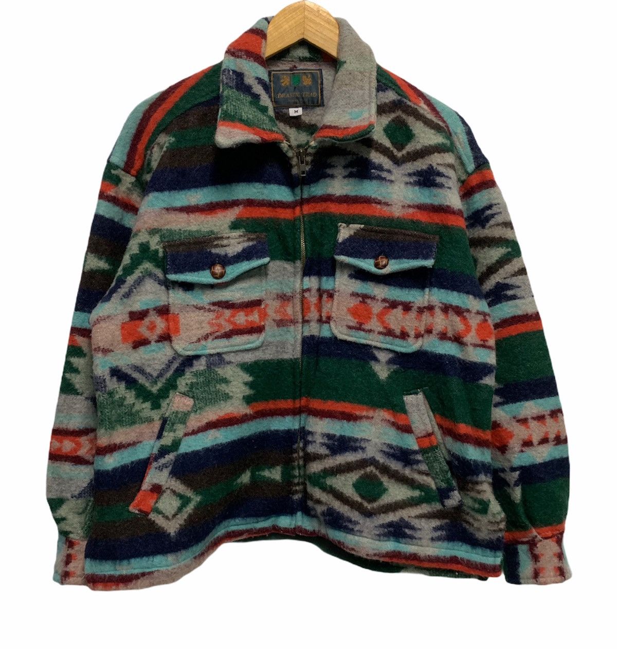 Native × Vintage 🇯🇵 Kapital Mohair Southwestern Navajo Wool Inspired Jacket Size US M / EU 48-50 / 2 - 1 Thumbnail