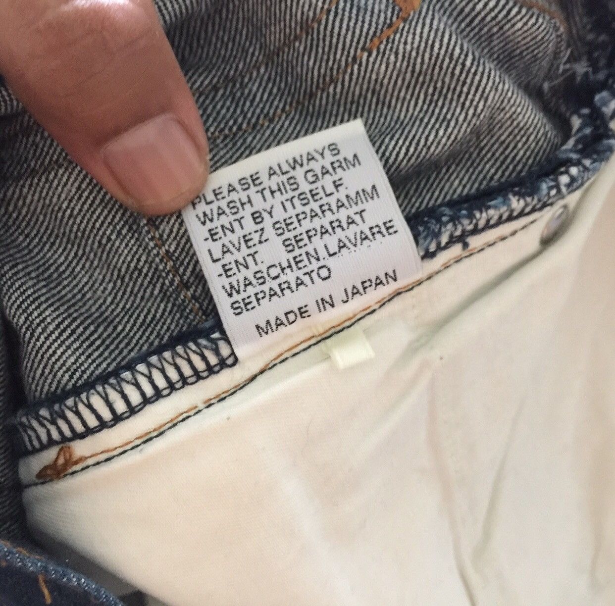 Dior Dior Denim Jeans Trousers Pants Size US 33 - 9 Thumbnail