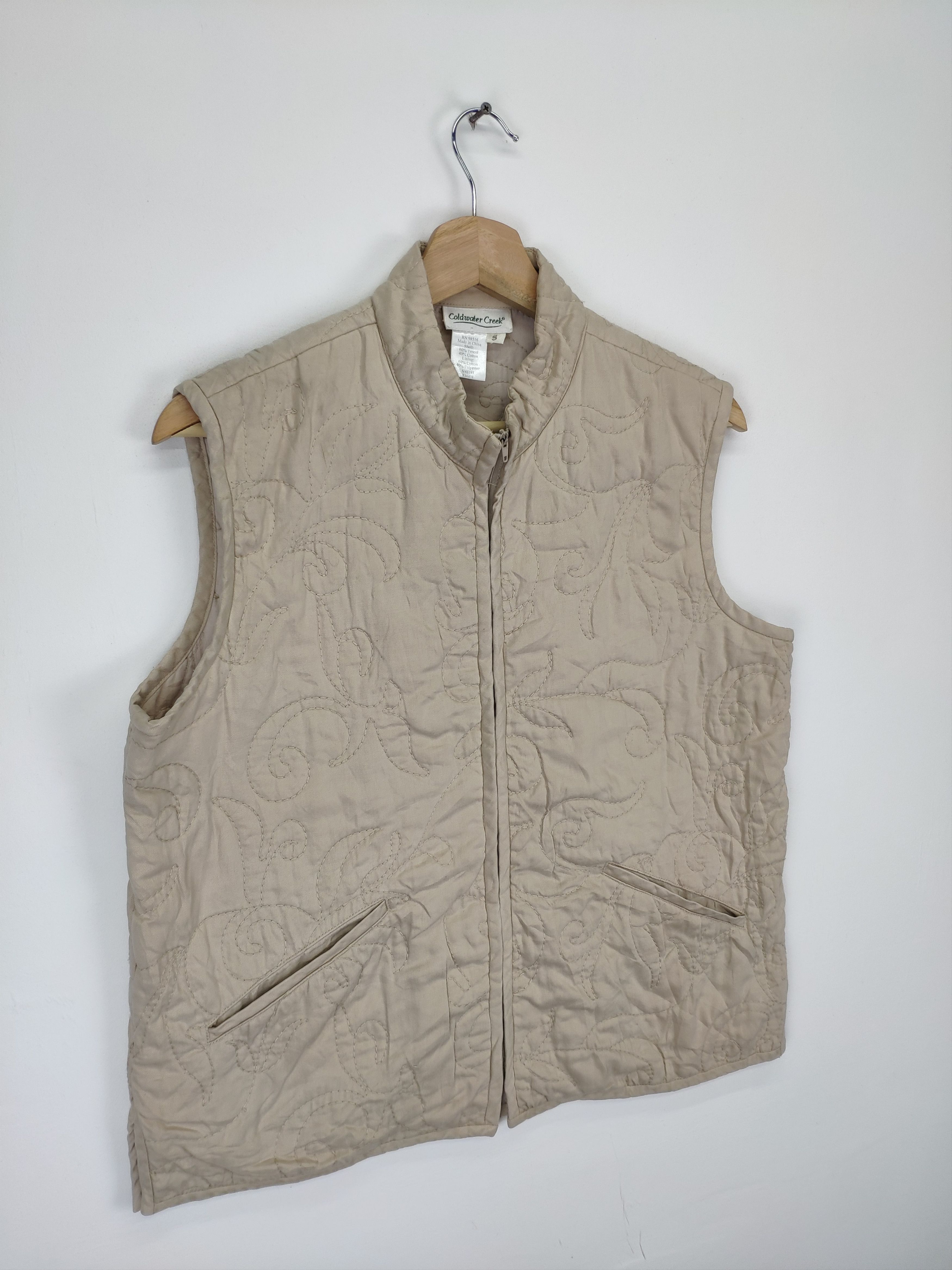 Vintage Vintage Japanese Vest Sashiko Stiching Custom Made Size US S / EU 44-46 / 1 - 3 Thumbnail