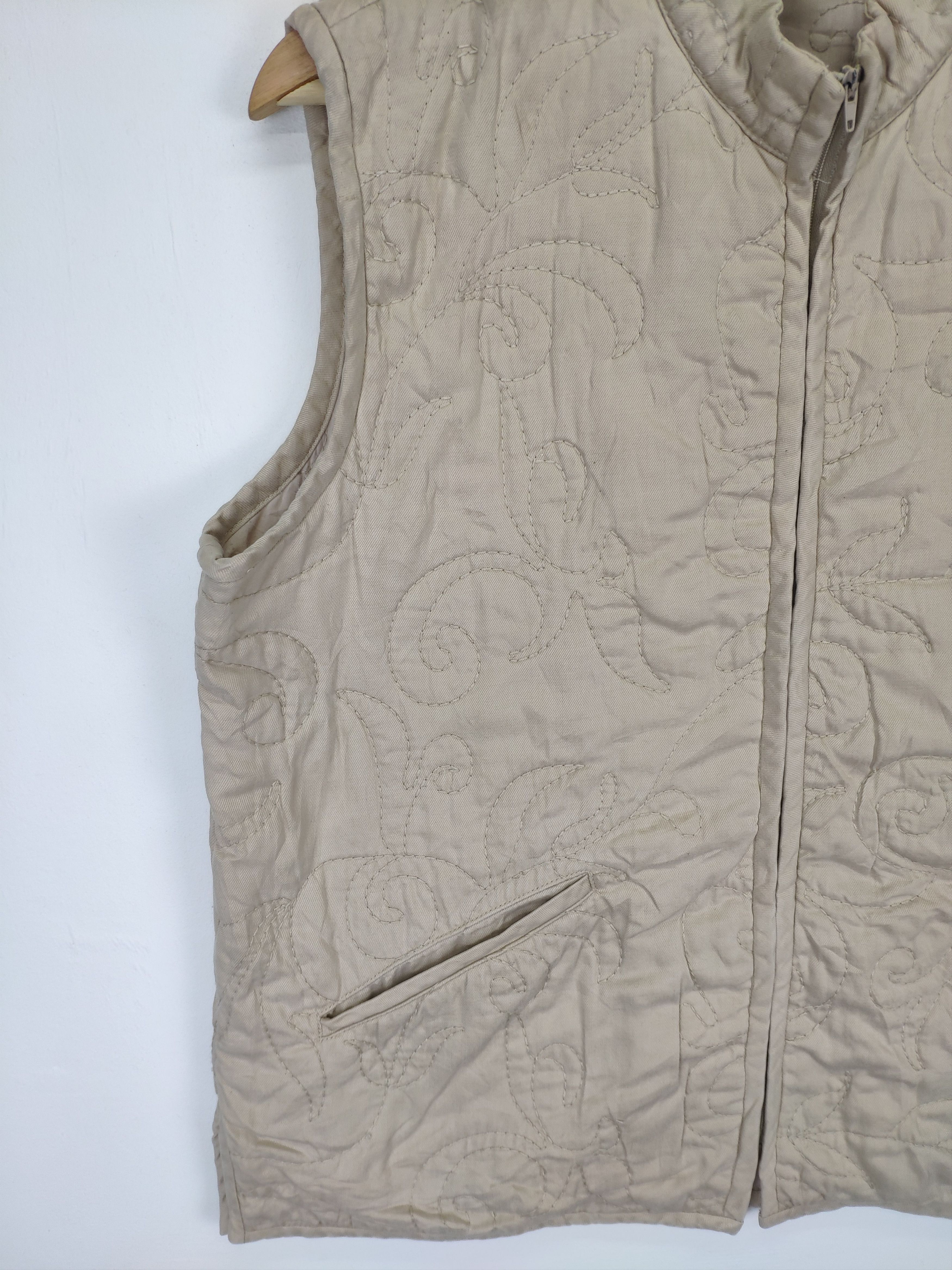 Vintage Vintage Japanese Vest Sashiko Stiching Custom Made Size US S / EU 44-46 / 1 - 5 Thumbnail