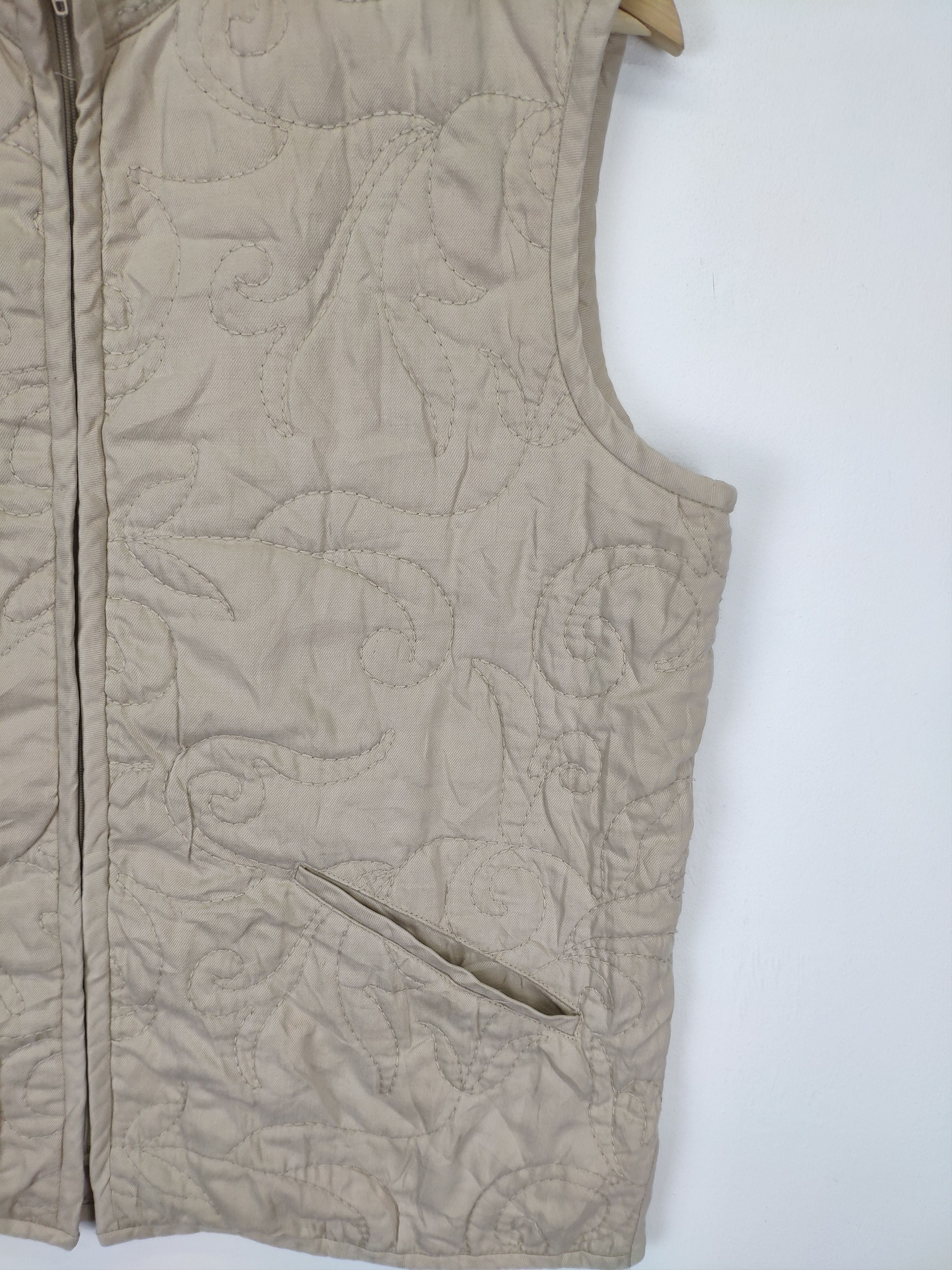 Vintage Vintage Japanese Vest Sashiko Stiching Custom Made Size US S / EU 44-46 / 1 - 4 Thumbnail