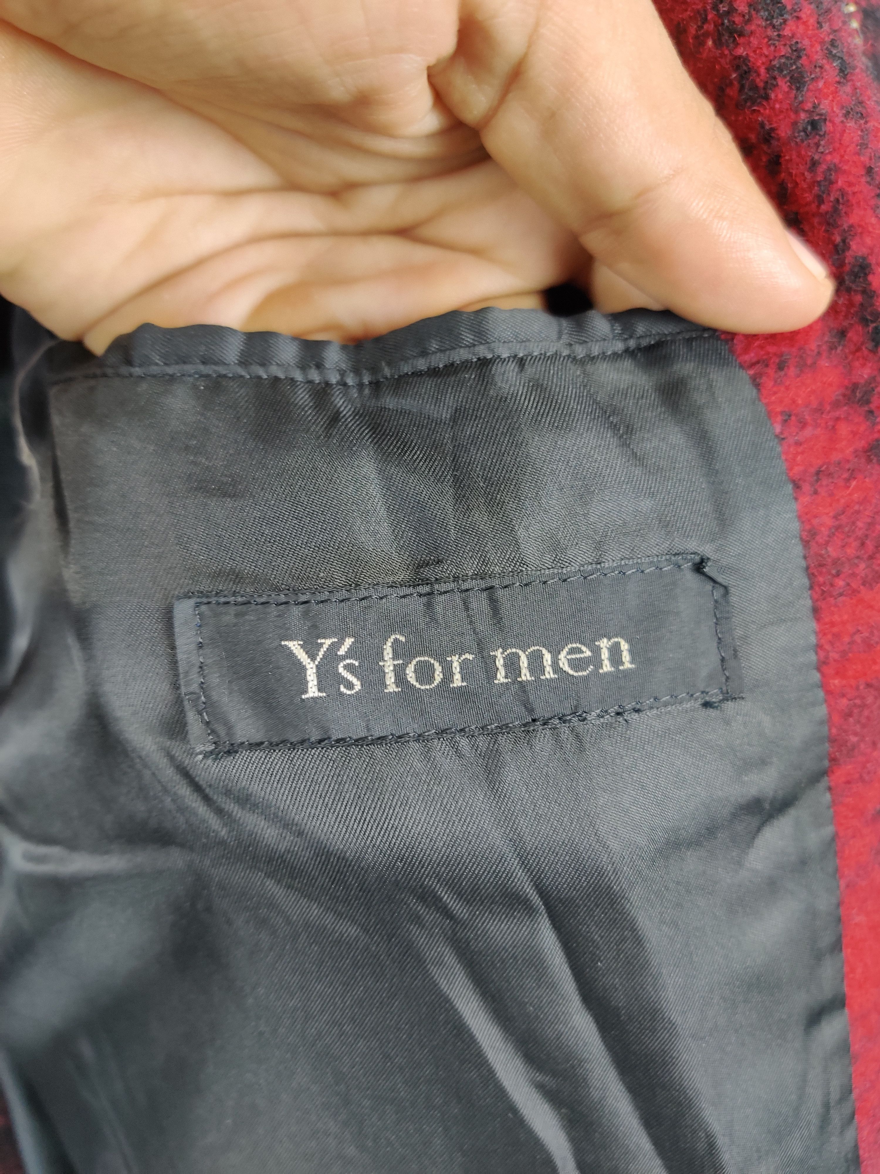 Y's for Men Vintage Ys For Men Yohji Yamamoto Wool Leather Jacket Size US XL / EU 56 / 4 - 13 Thumbnail