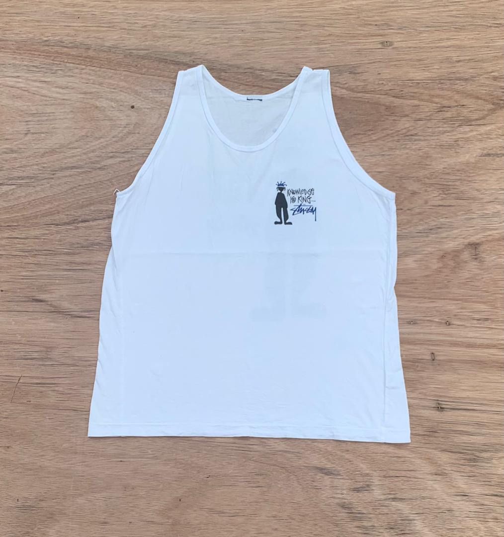 Stussy × Vintage vintage Stussy Knowledge is KING A31 Size US M / EU 48-50 / 2 - 5 Thumbnail