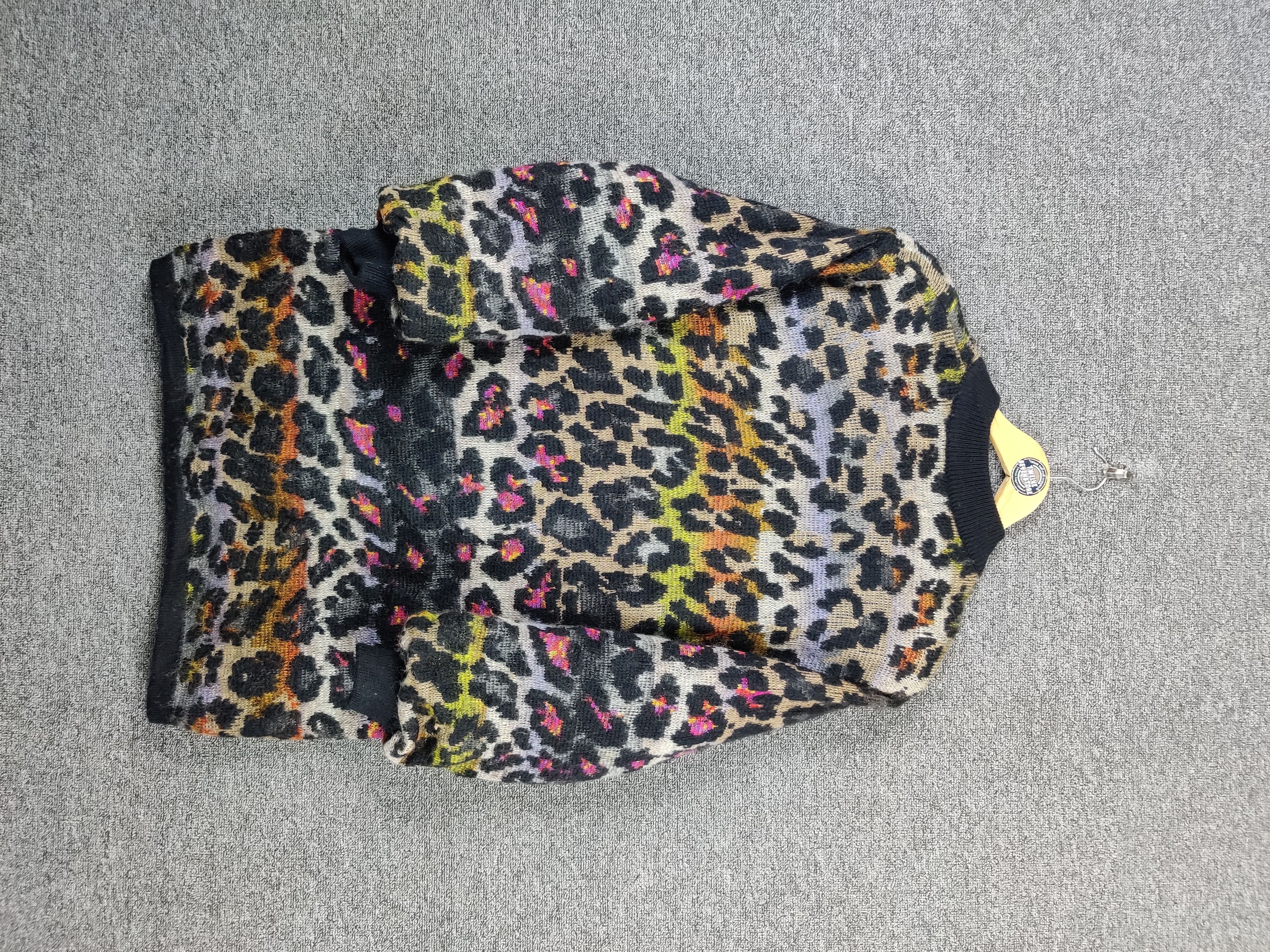 Aran Isles Knitwear Paris Knit Cardigan Leopard Button Ups Size US M / EU 48-50 / 2 - 7 Thumbnail