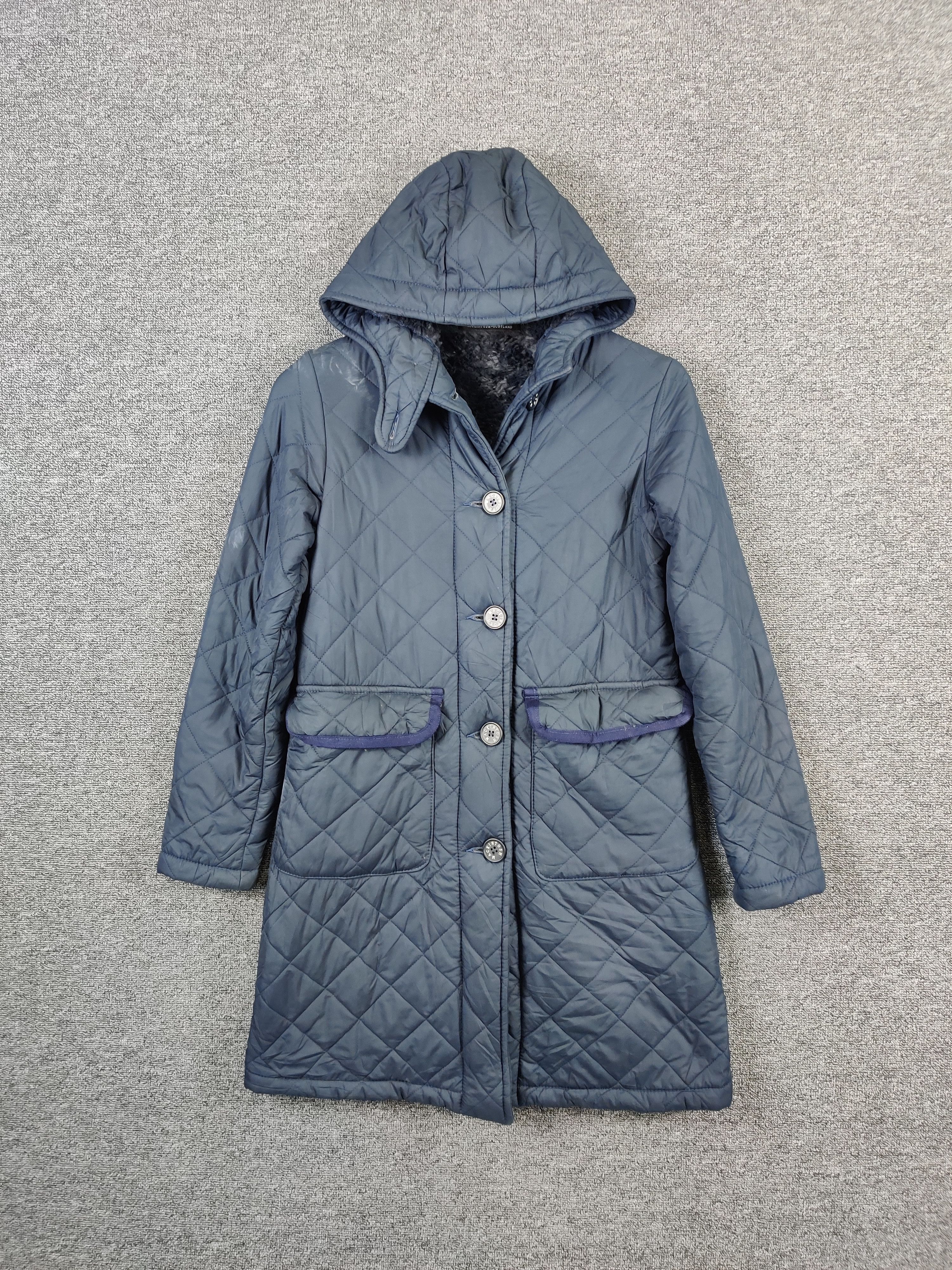 Mackintosh Vintage Mackintosh Quilted Long Jacket Size US S / EU 44-46 / 1 - 1 Thumbnail