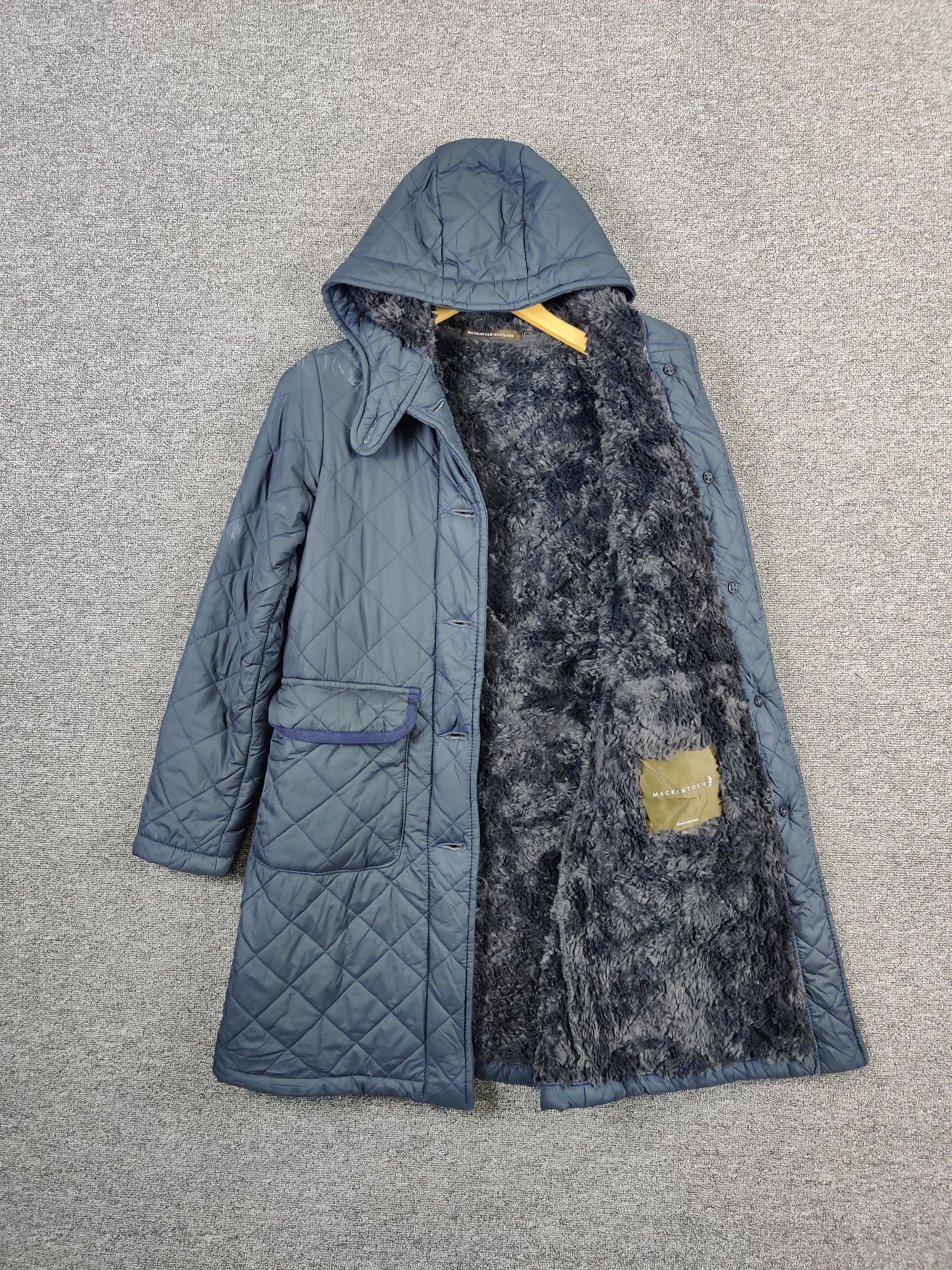 Mackintosh Vintage Mackintosh Quilted Long Jacket Size US S / EU 44-46 / 1 - 7 Thumbnail