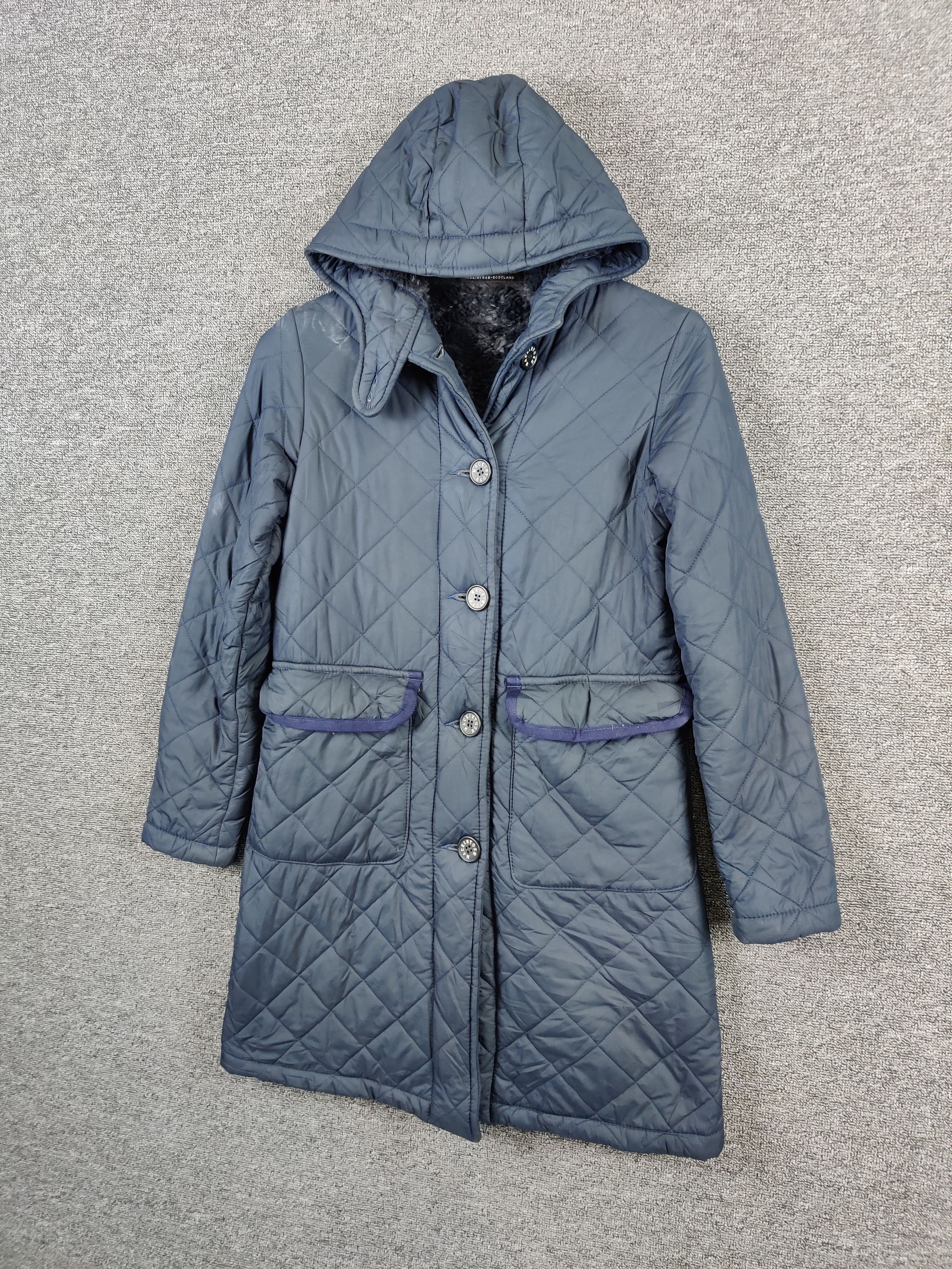 Mackintosh Vintage Mackintosh Quilted Long Jacket Size US S / EU 44-46 / 1 - 2 Thumbnail
